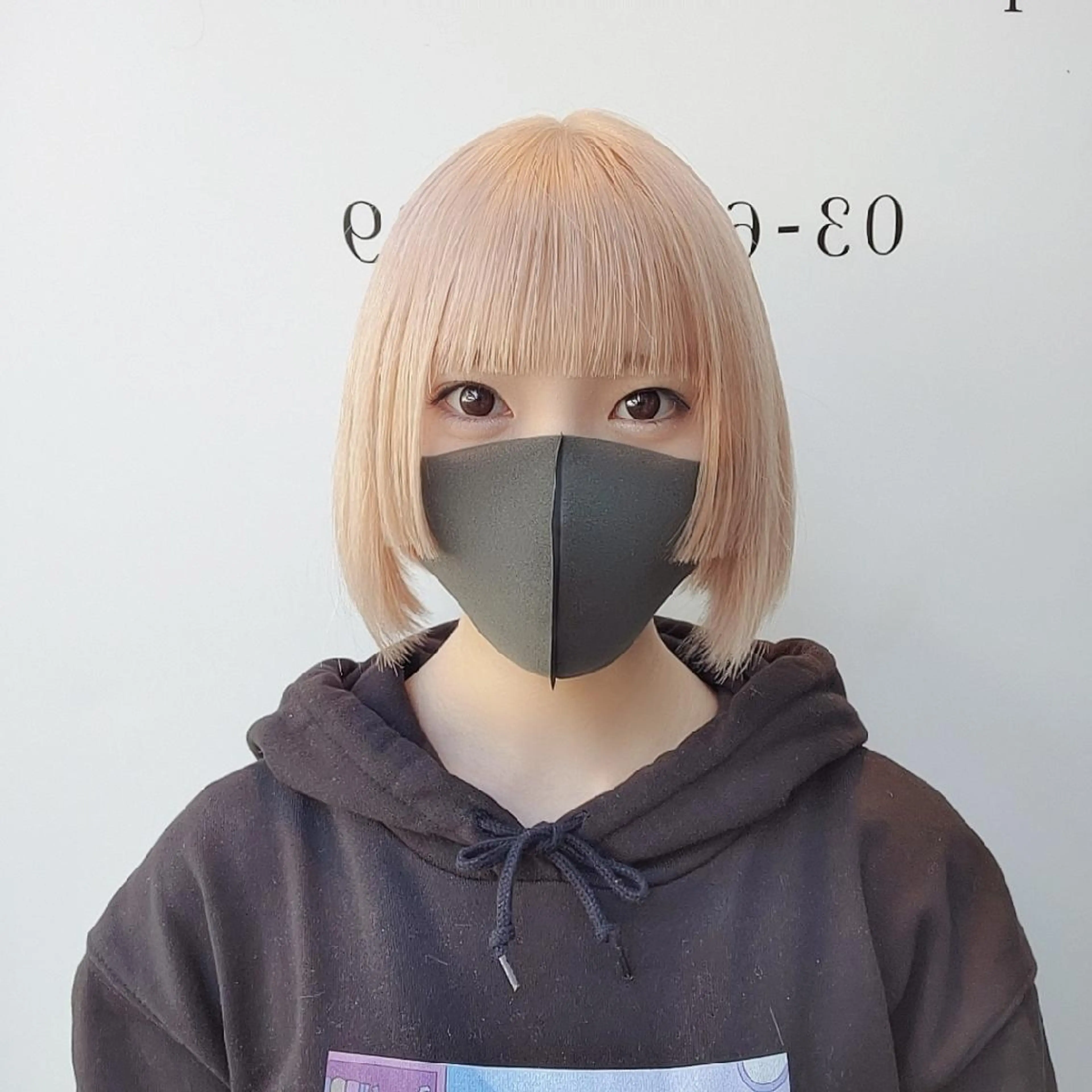 【ダブルカラー（ケア ブリーチ+艶カラー）＋高濃度アミノ酸トリートメント】の写真