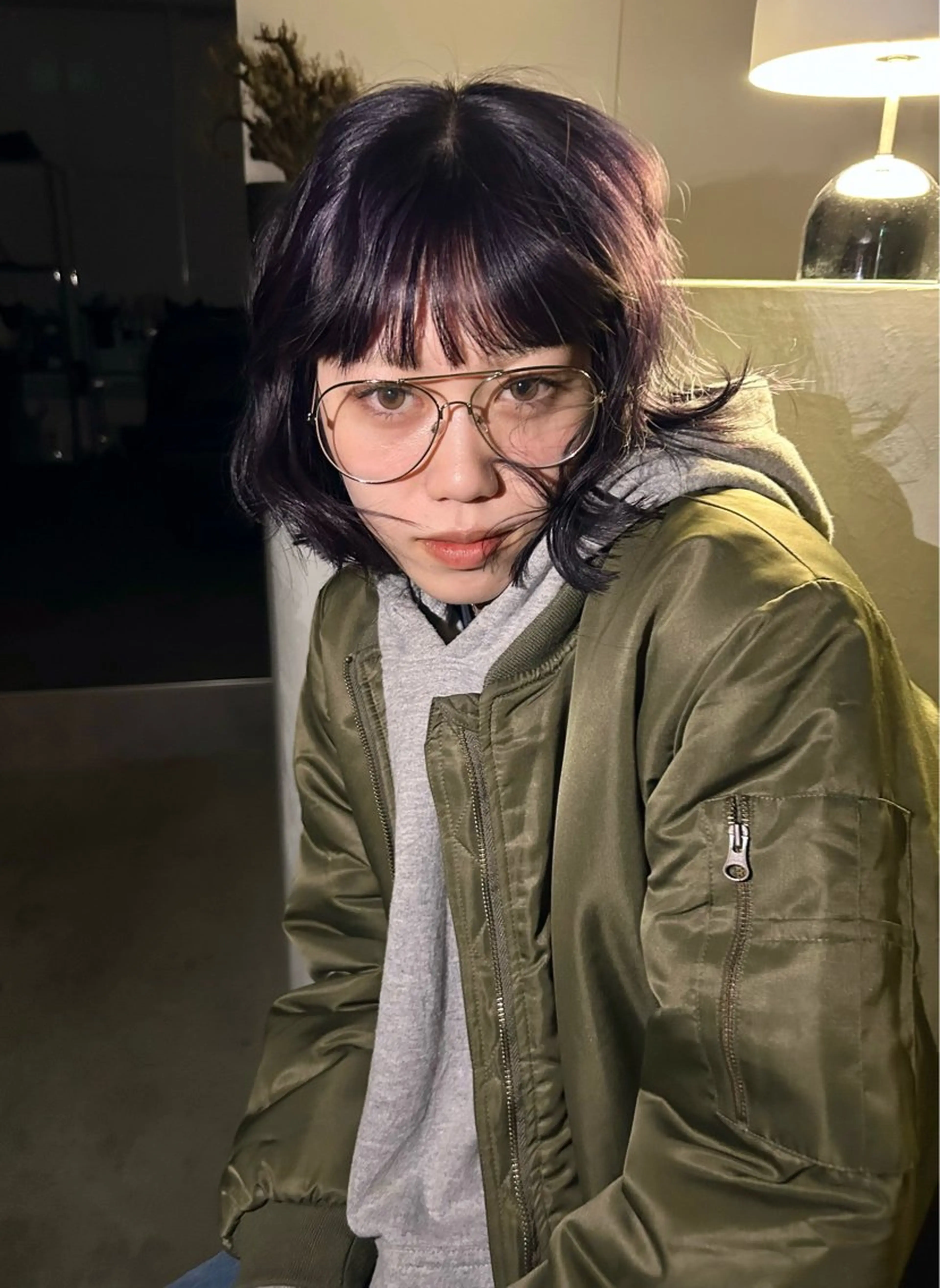 ショート カラー ブリーチ ダブルカラー ブリーチなしカラー MISAKI 福岡美容室のヘアスタイル