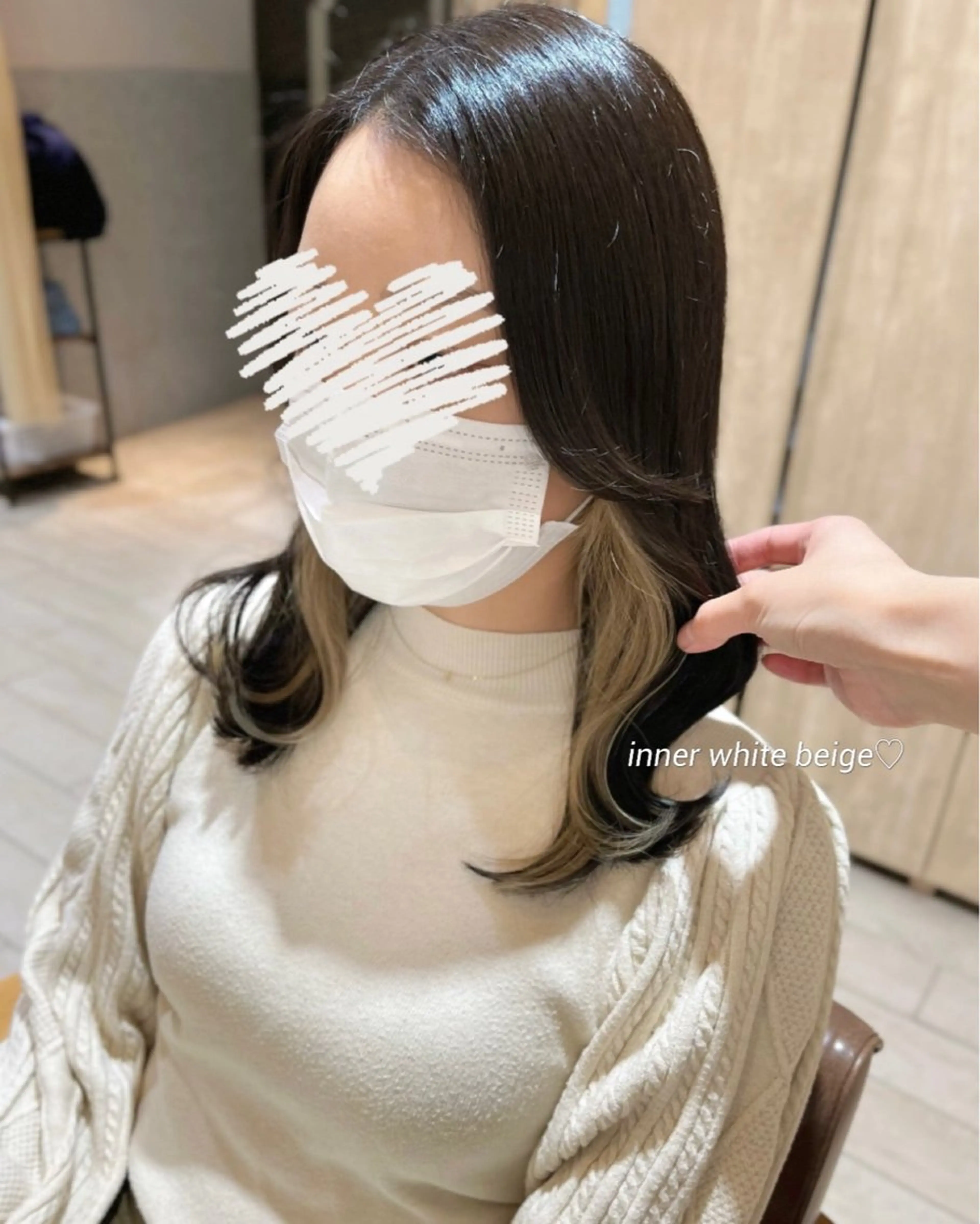 カラー 🎀モモ🎀 透明感カラーモデルのヘアスタイル