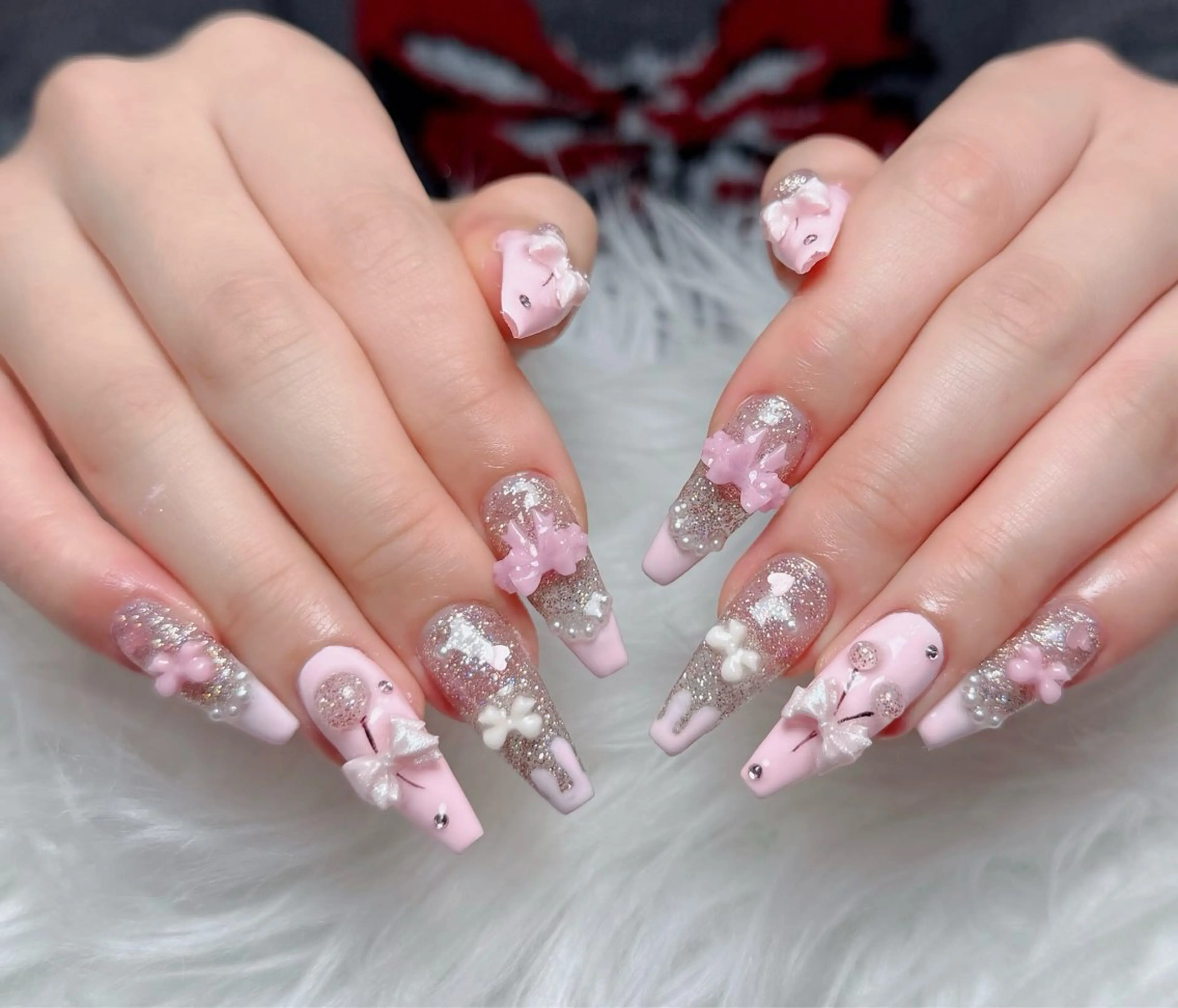 ネイル アートネイル 韓国ネイル 持ち込み ワンホンネイル Lenie Nail Salonのネイルデザイン