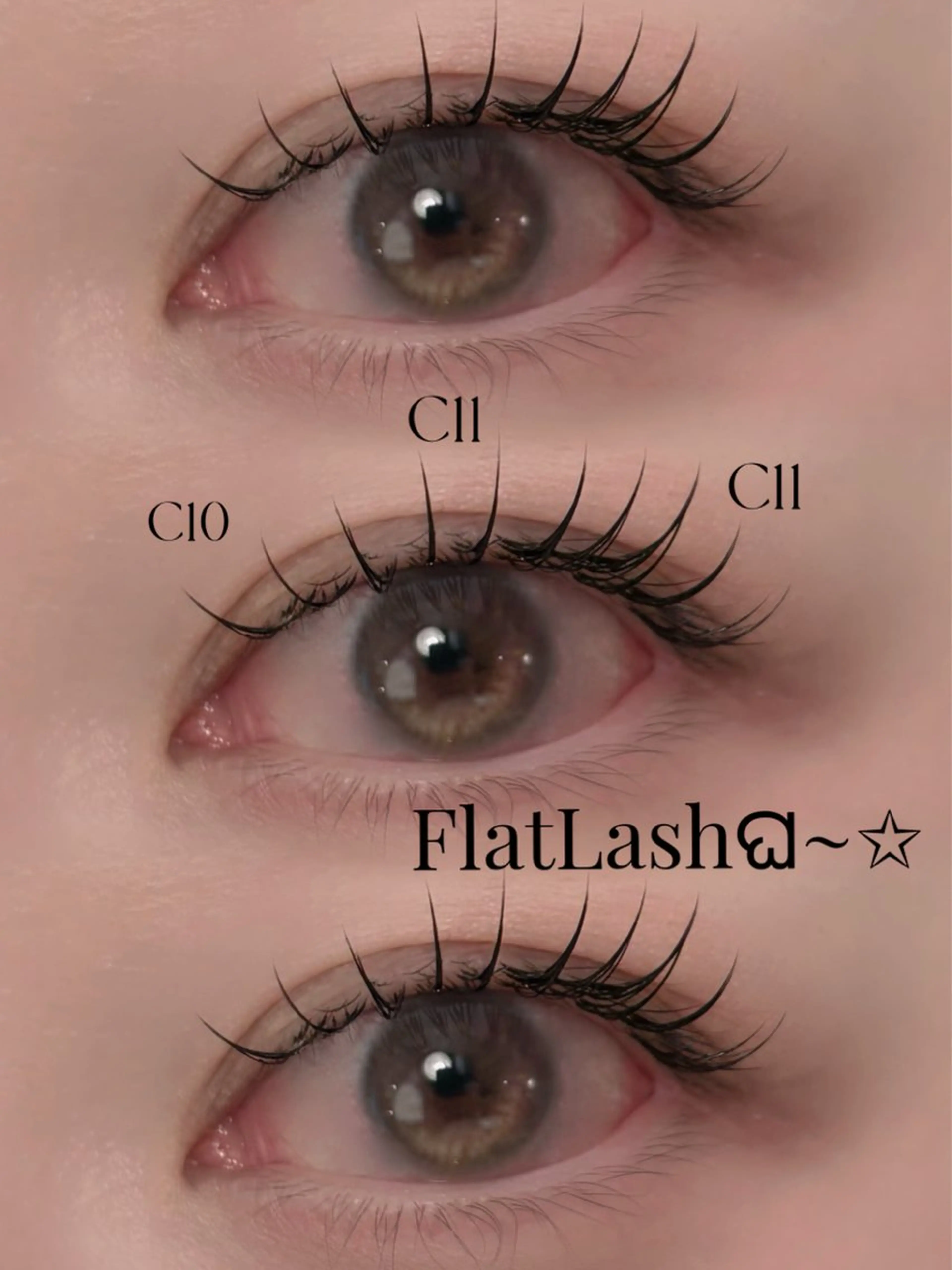 マツエク・マツパ SUZUNA 🖤のマツエク・マツパデザイン