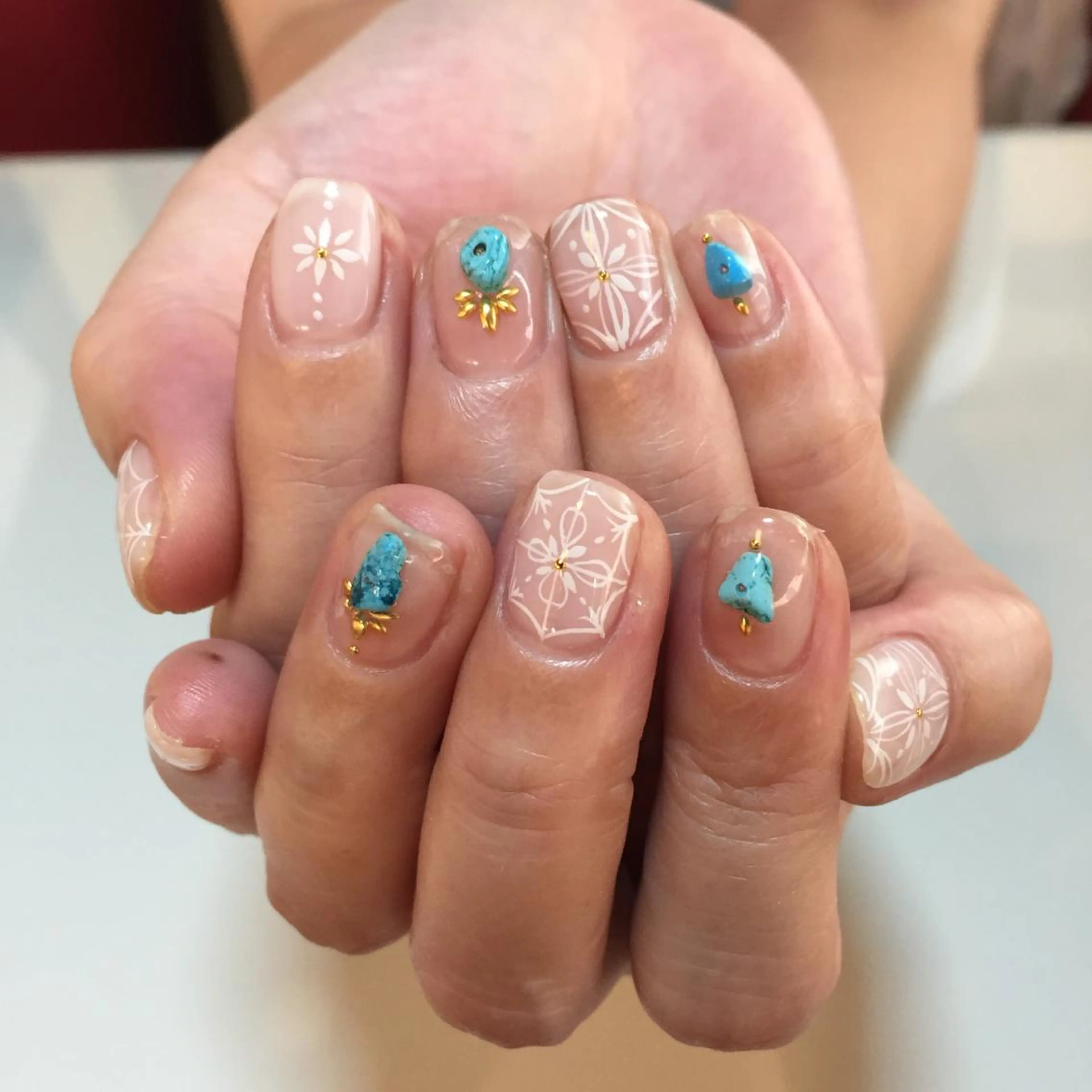 ネイル レース g-up nail所属・米田 律子のネイルデザイン