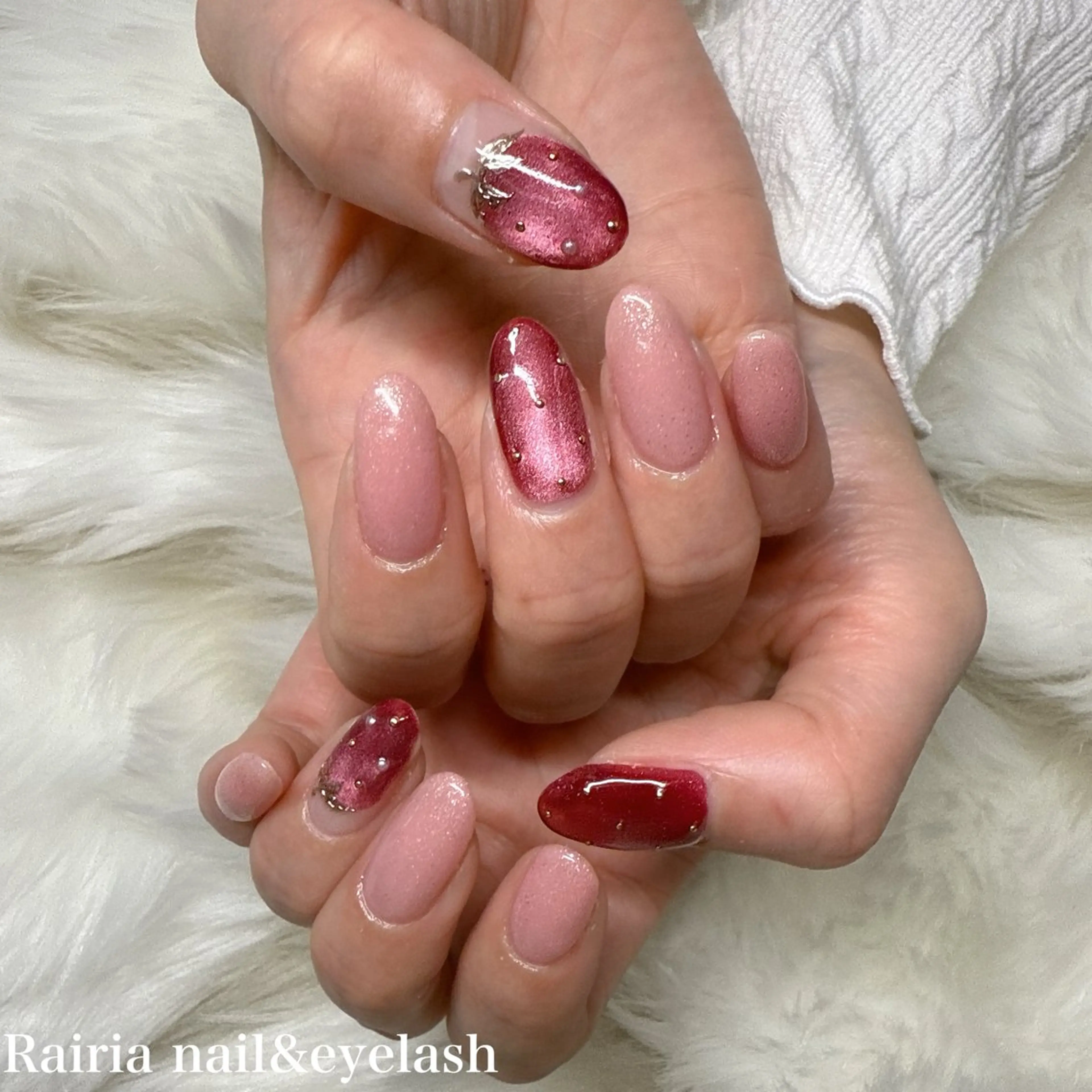 ネイル 春ネイル Rairia   nail所属・屋敷 理奈のネイルデザイン