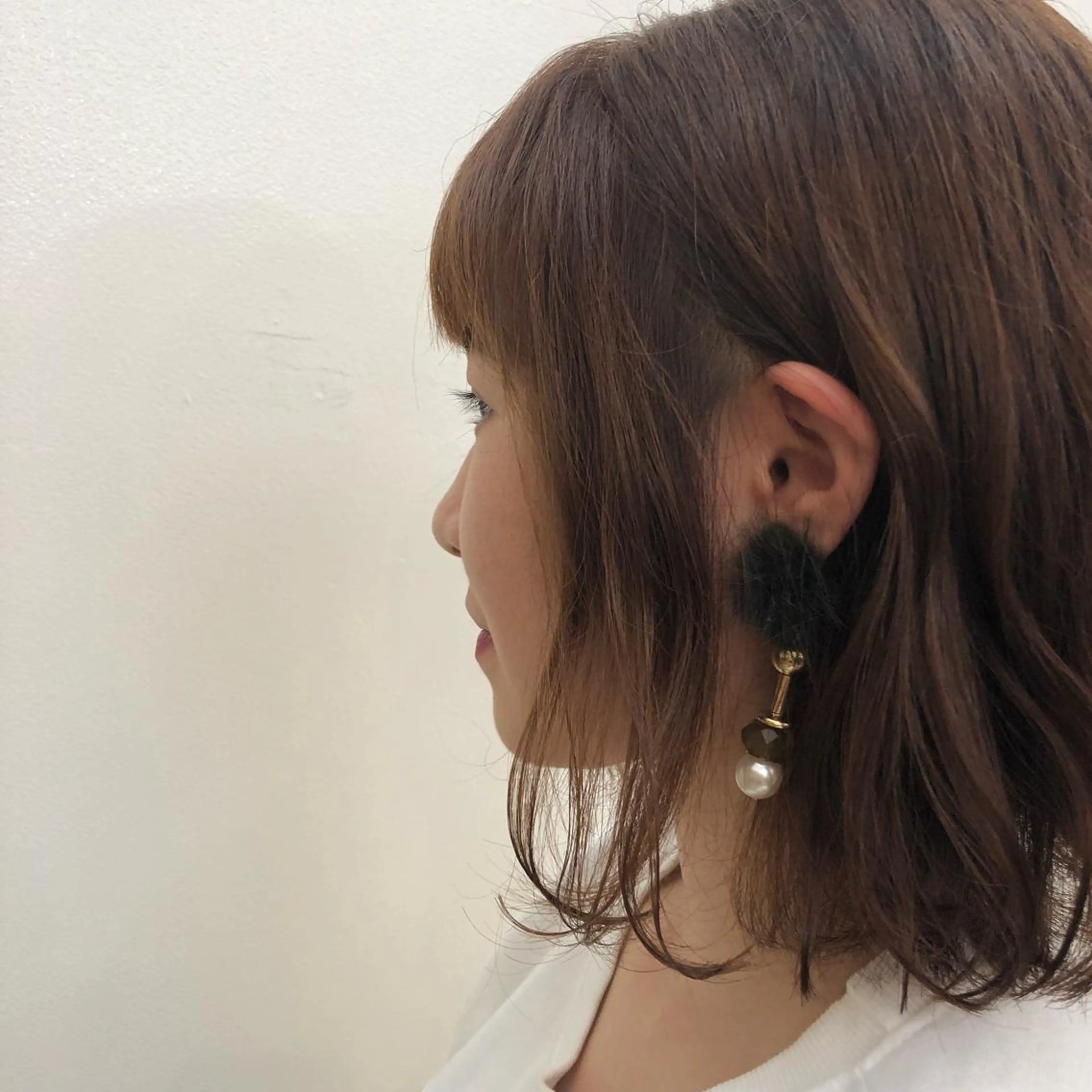 カラー ambellir 山本伽椰のヘアスタイル