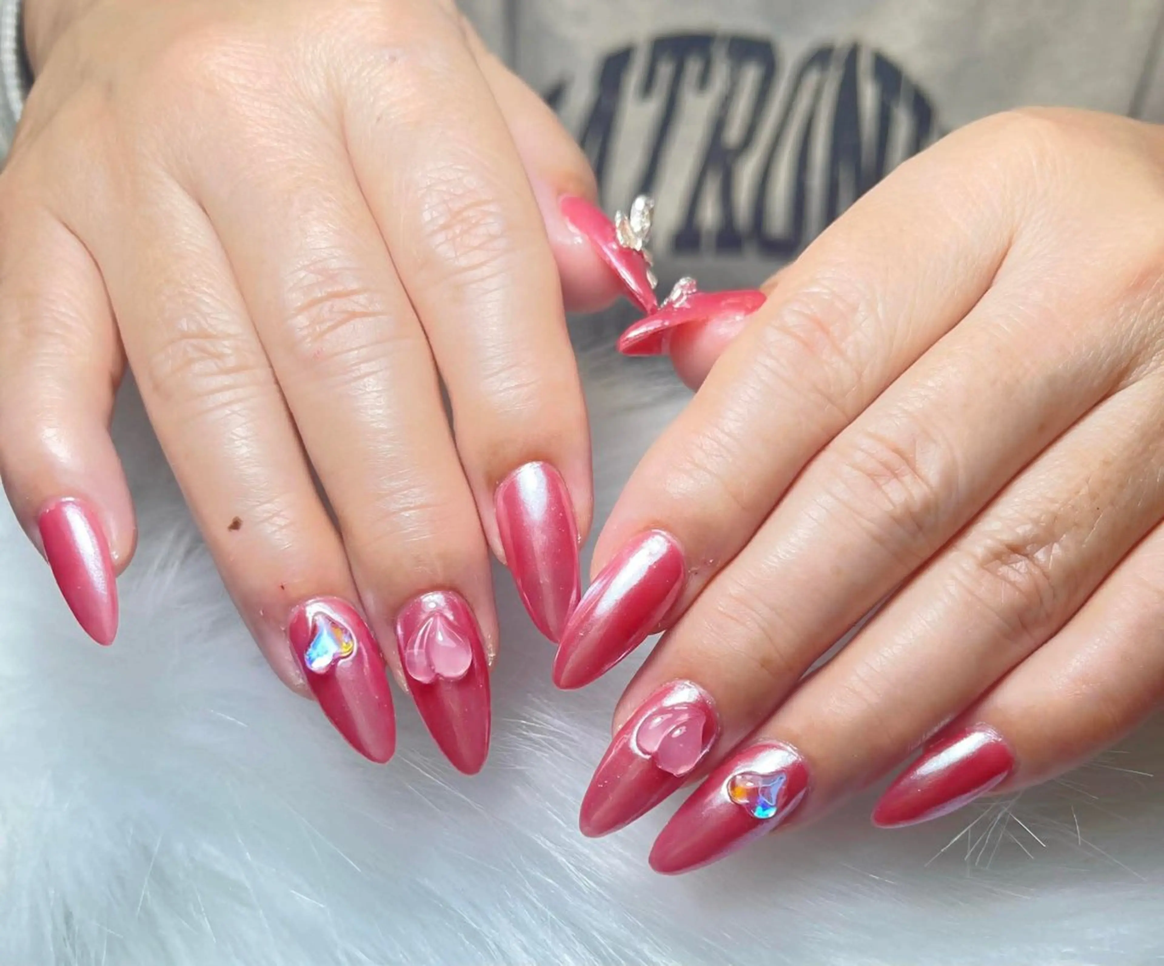 ネイル オーロラネイル チークネイル フットネイル フレンチネイル ハロウィン ハンドネイル Lumi Nail 新大久保3‘のネイルデザイン