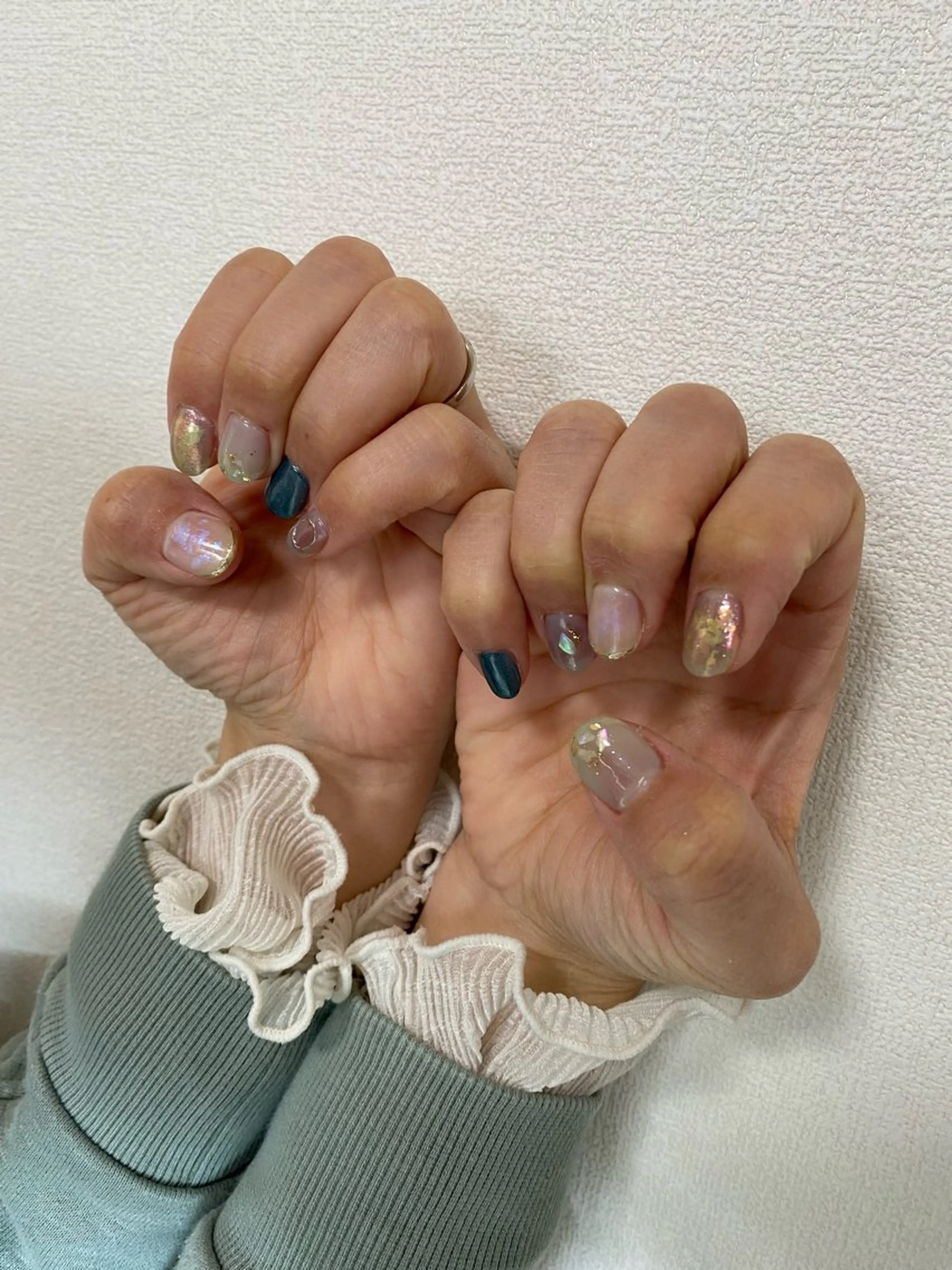 ネイル ニュアンスネイル ハンドネイル 自宅サロン FeelFreeのネイルデザイン