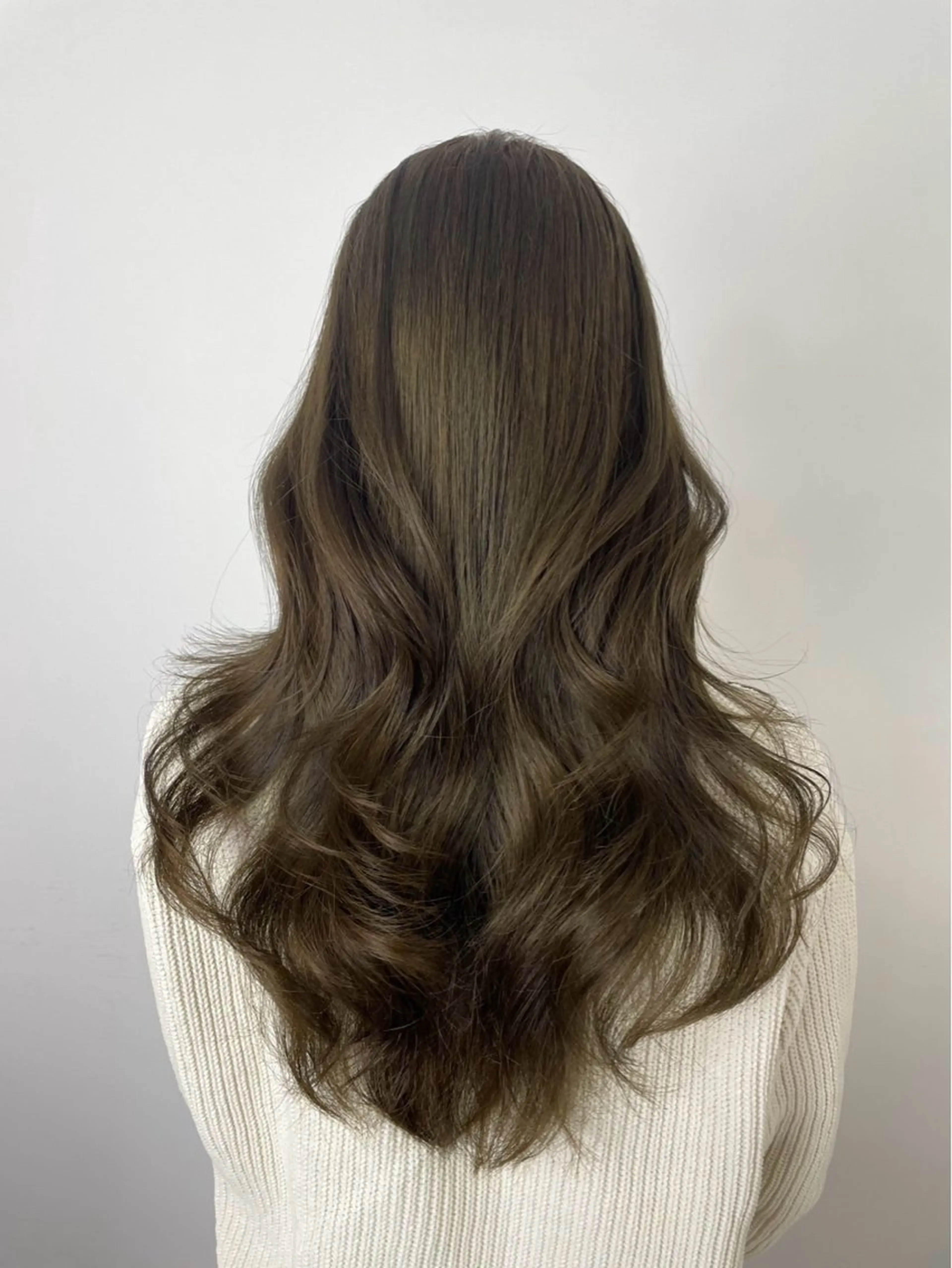 ロング カラー 韓国×ワンホン 艶カラー/ハヅキ🎀のヘアスタイル