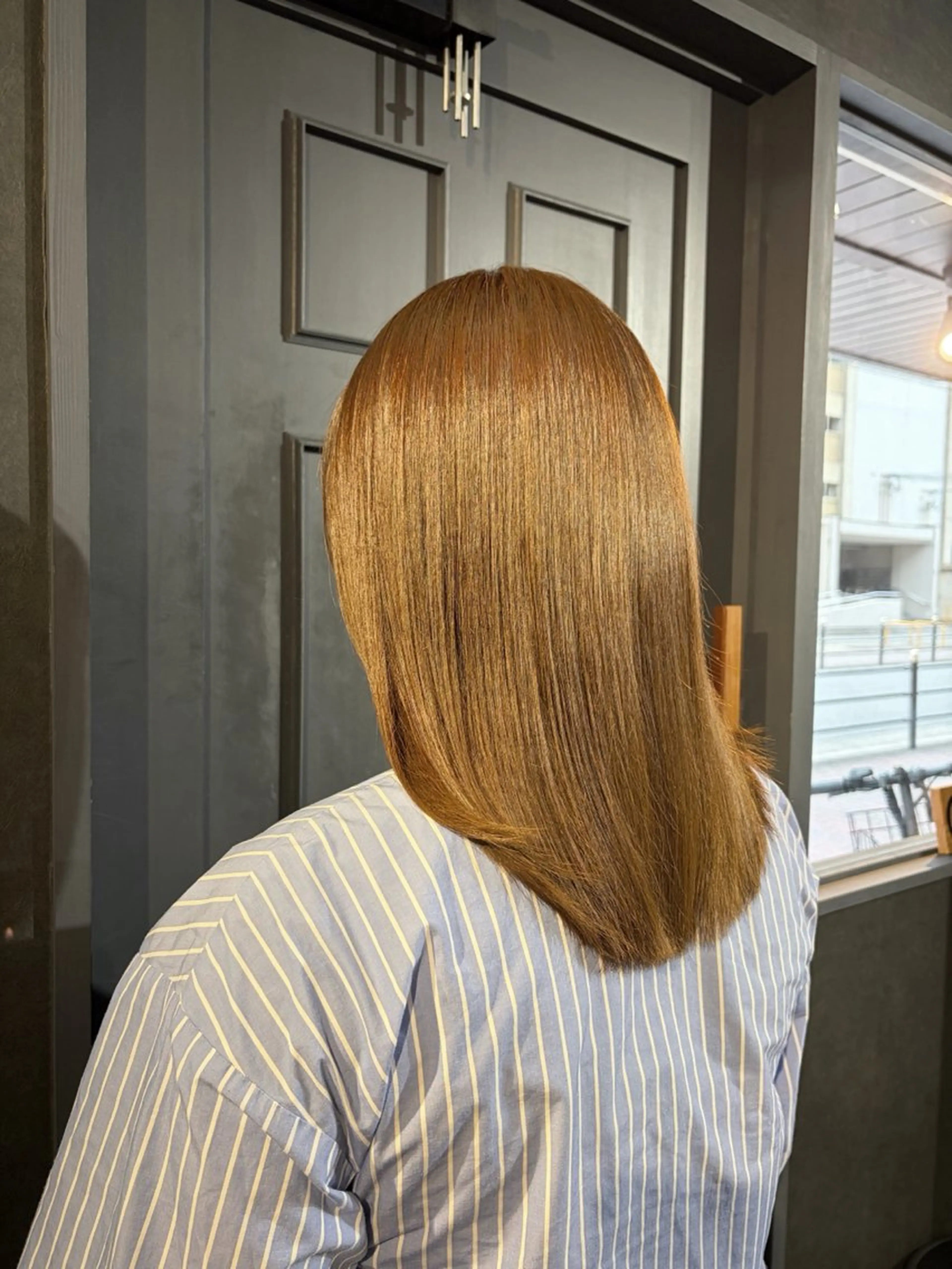 セミロング ヘアカラー トリートメント 🐒みき ゆうか🐒のヘアスタイル