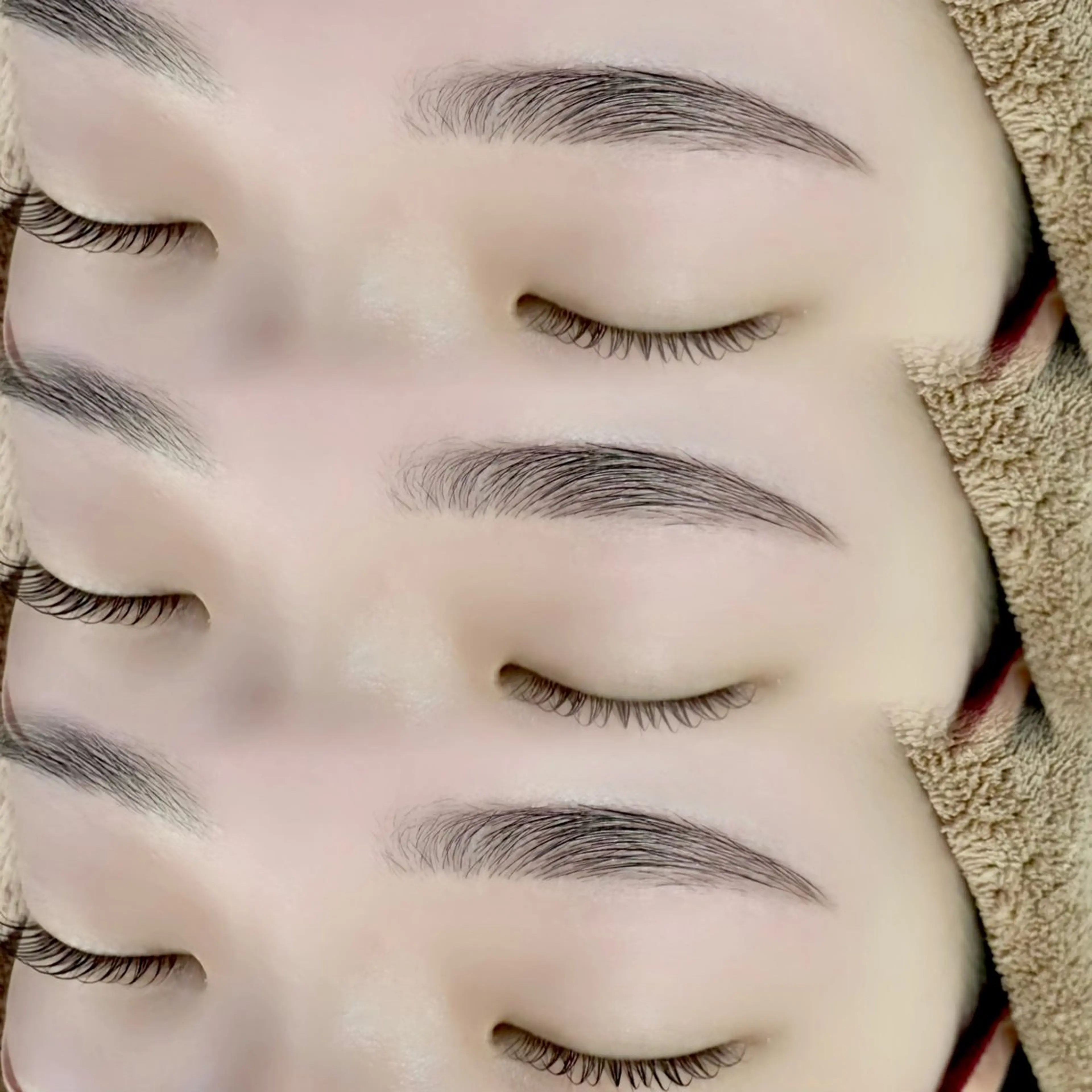 アイブロウ ワックス脱毛 眉カット Fukaya Annaのマツエク・マツパデザイン