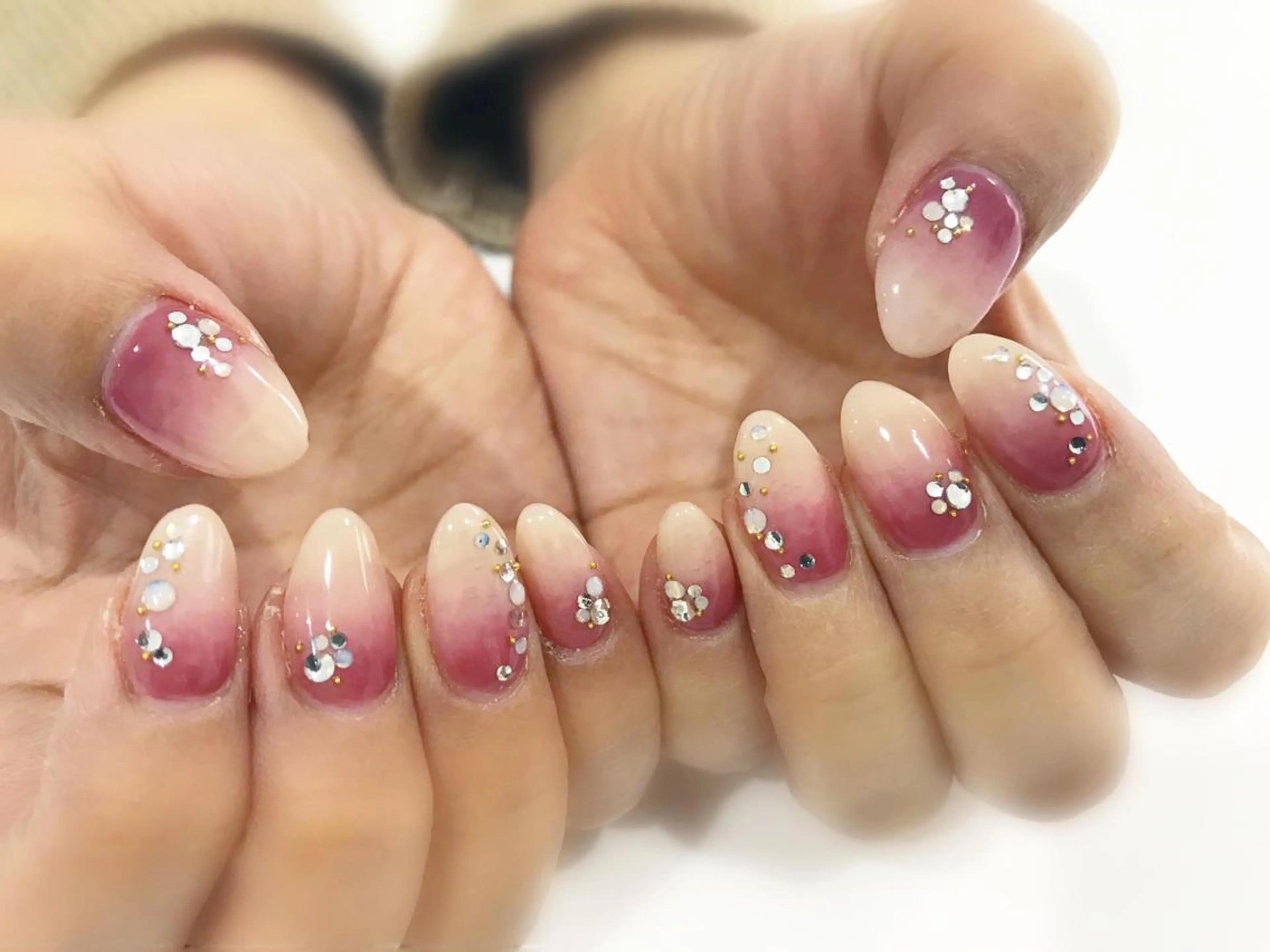 ネイル フットネイル グラデーション シンプルネイル 春ネイル 夏ネイル ネイル フフラ所属・nail fufla ♡yamane♡のネイルデザイン