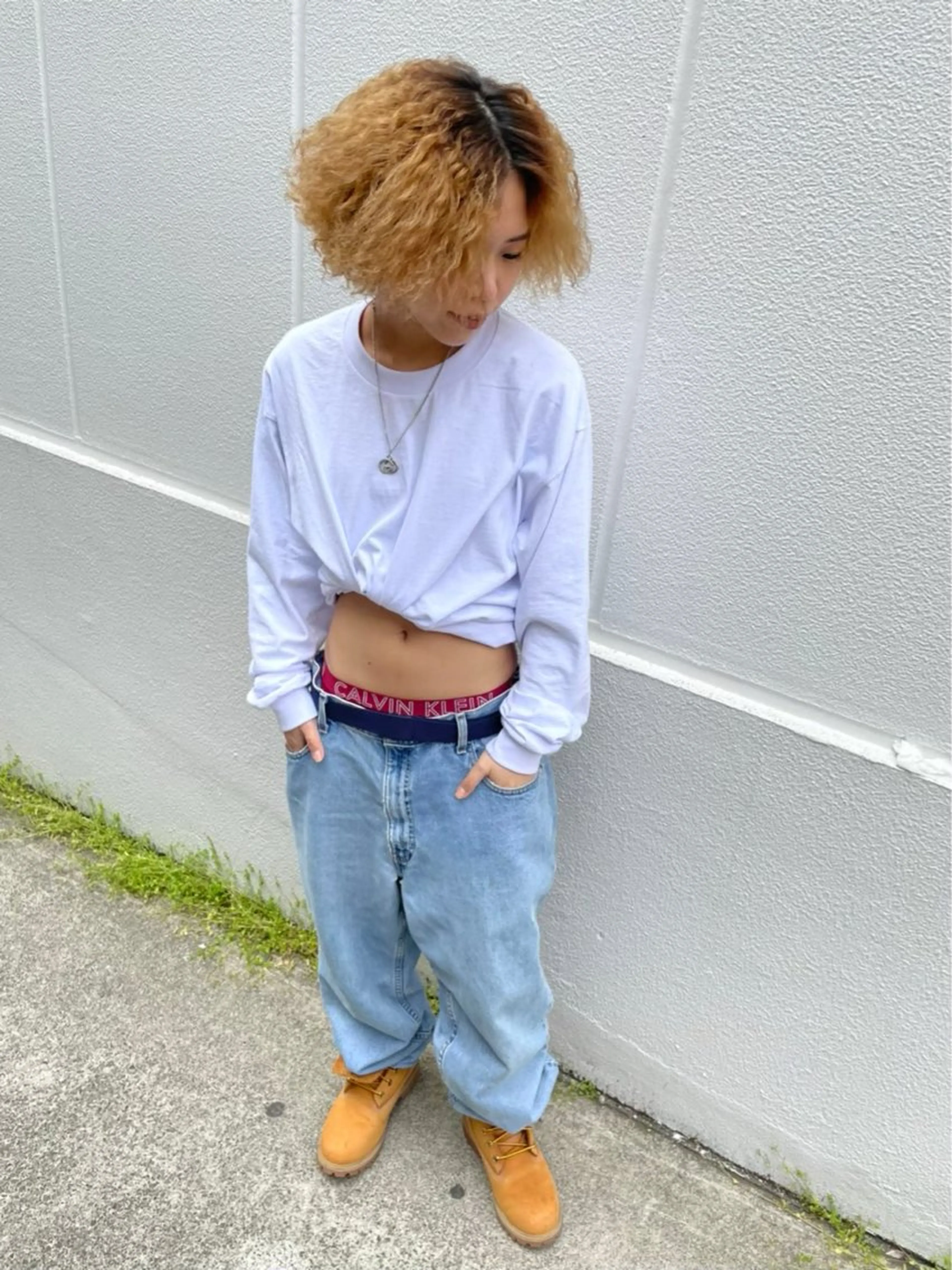 ミディアム ヘアカラー ブレンバイドット所属・ニュアンスカラー/ 🫧レミ(坊主)のヘアスタイル