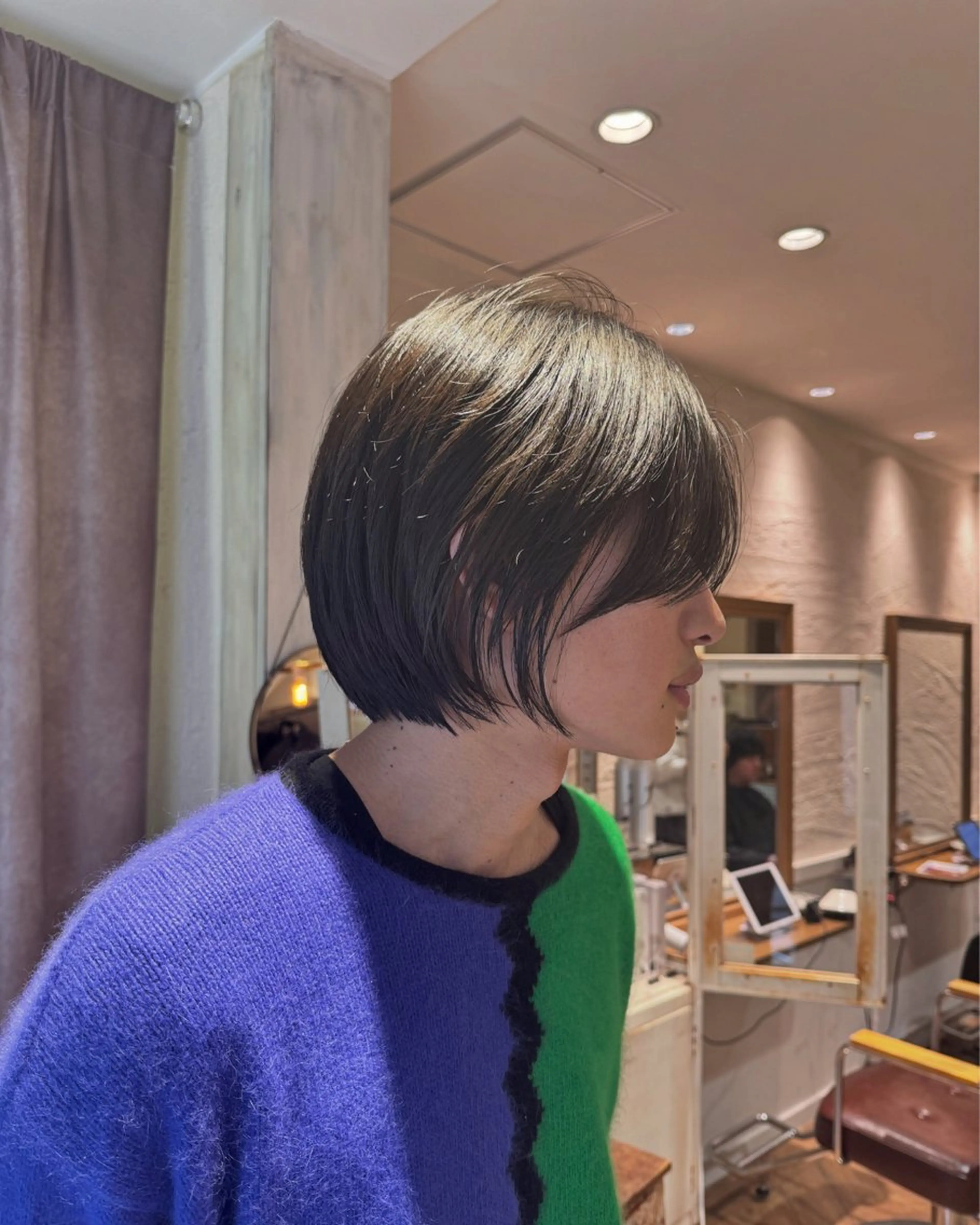 ミディアム 今泉/KAI🦓艶髪 ボブ/ミニボブのヘアスタイル