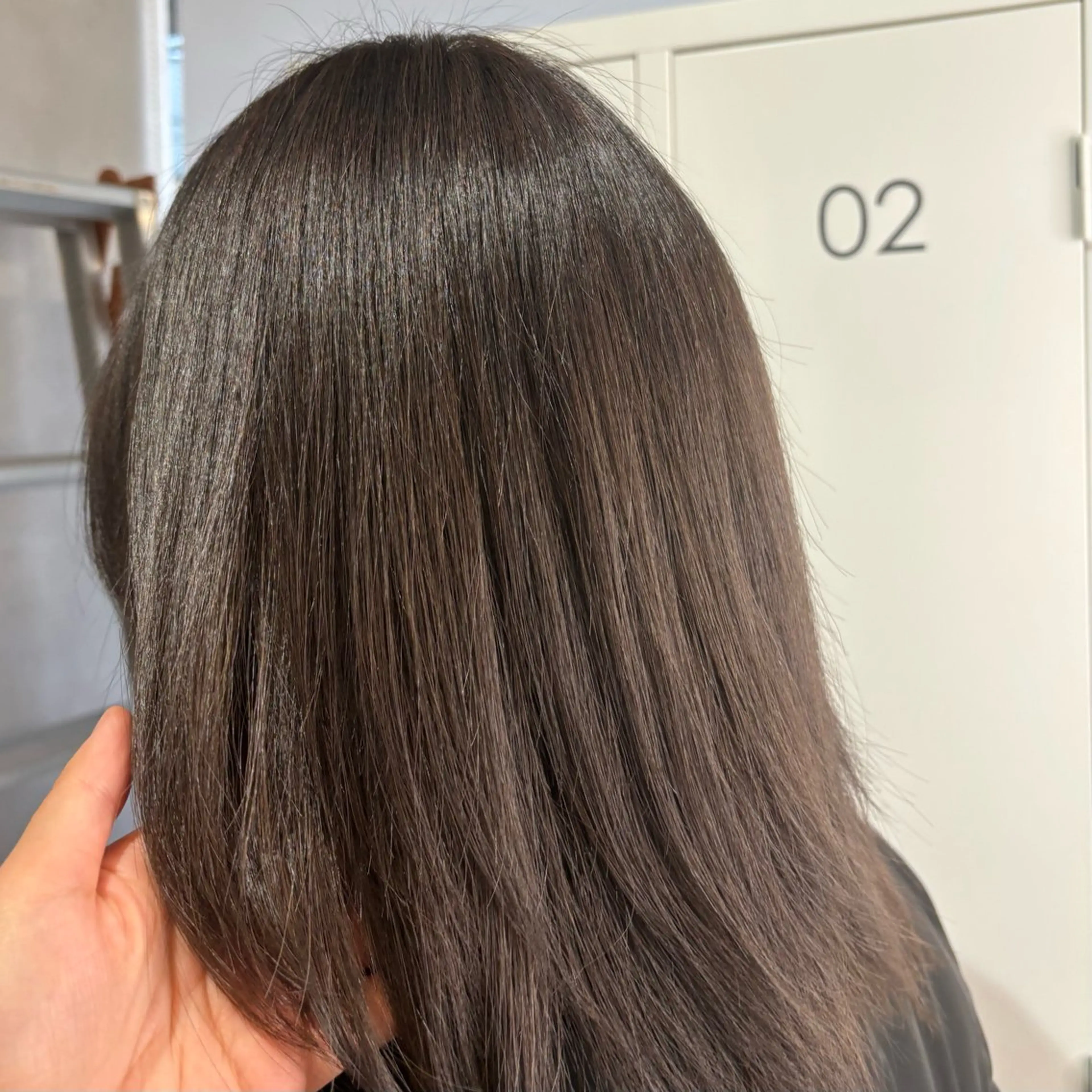 カラー アッシュ アッシュブラウン ブラウンカラー CHISATO🍨 /仙台/カラーモデルのヘアスタイル