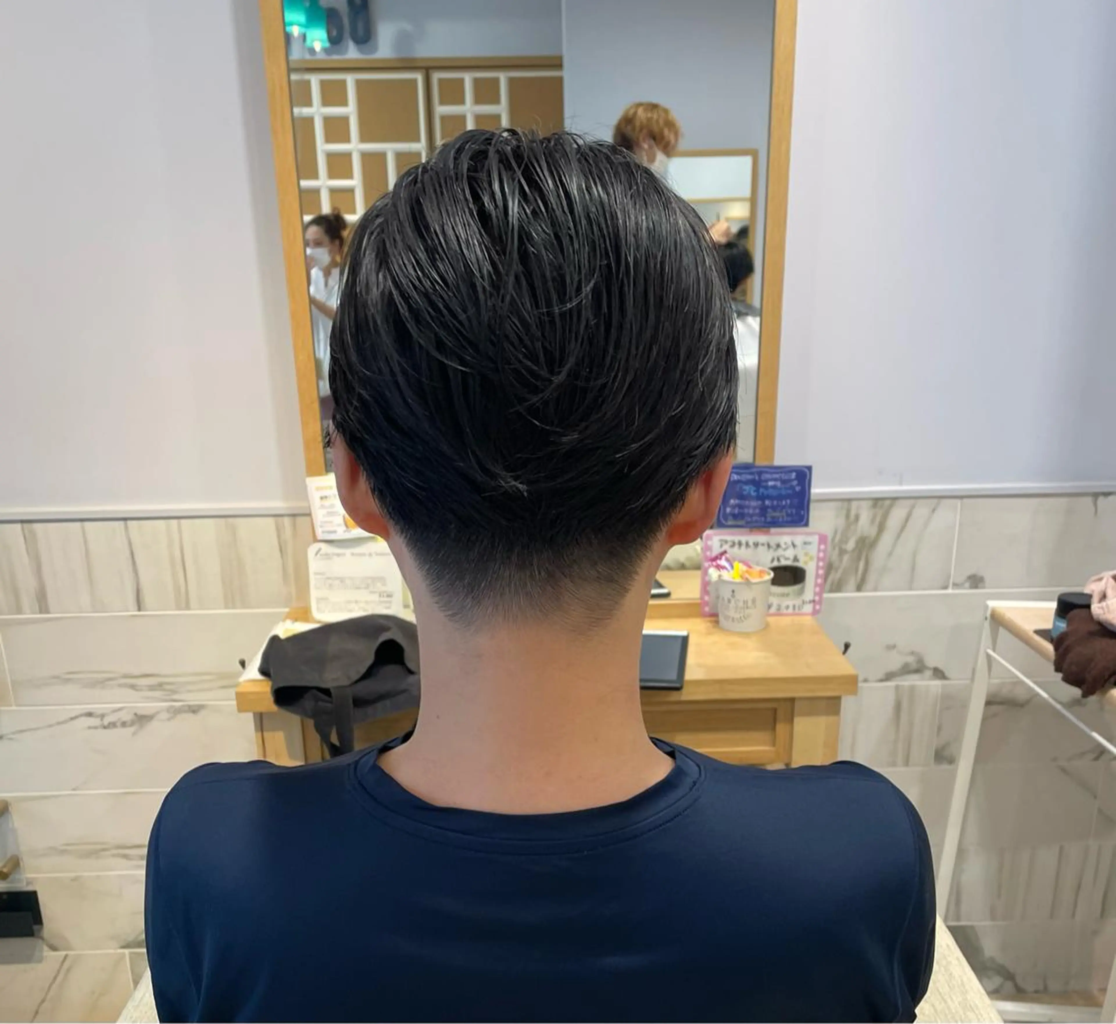 メンズ カット ヘッドスパ すげ さやかのヘアスタイル