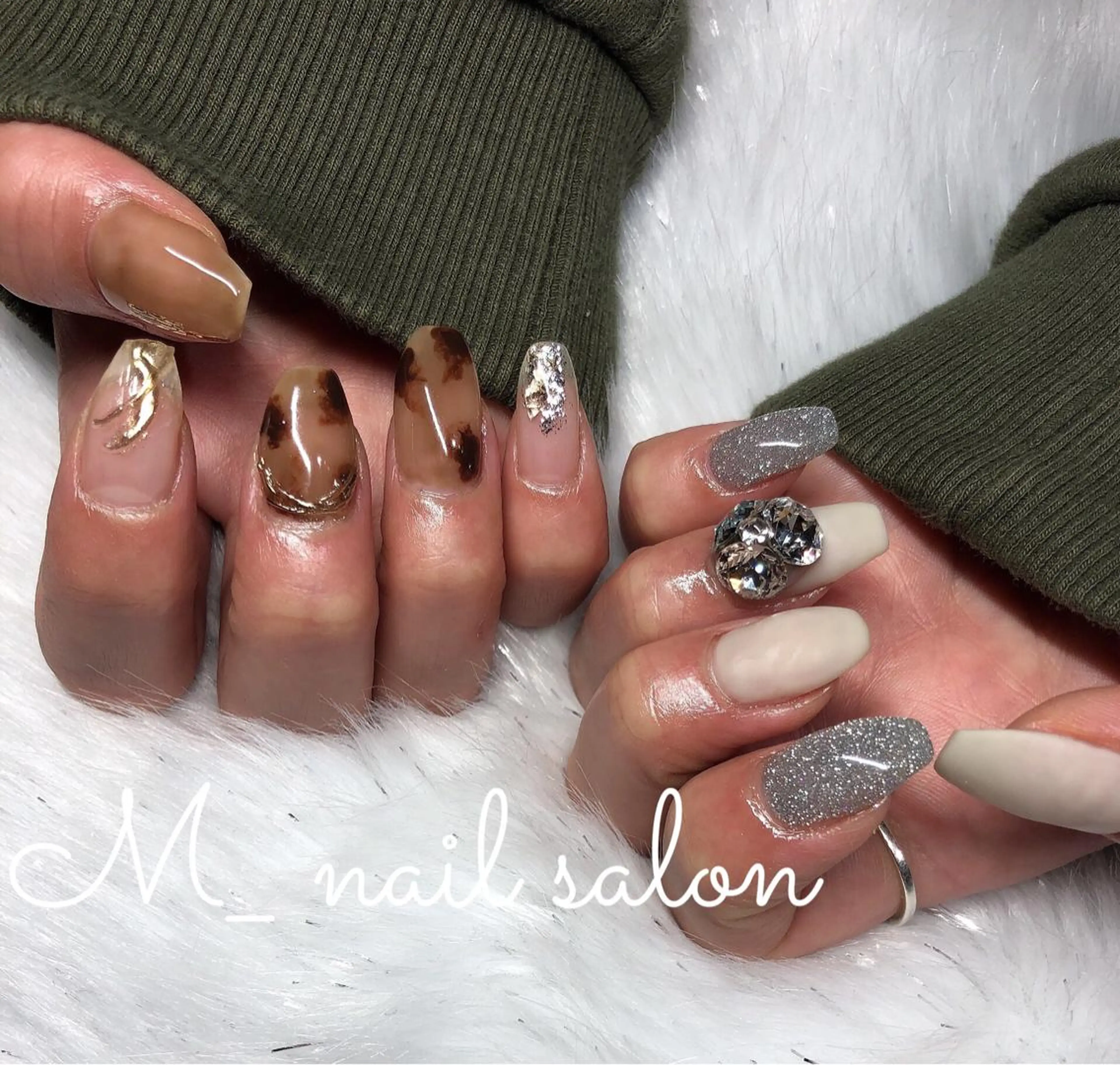 ネイル フラッシュネイル M_nail salon所属・M_ nail salonのネイルデザイン