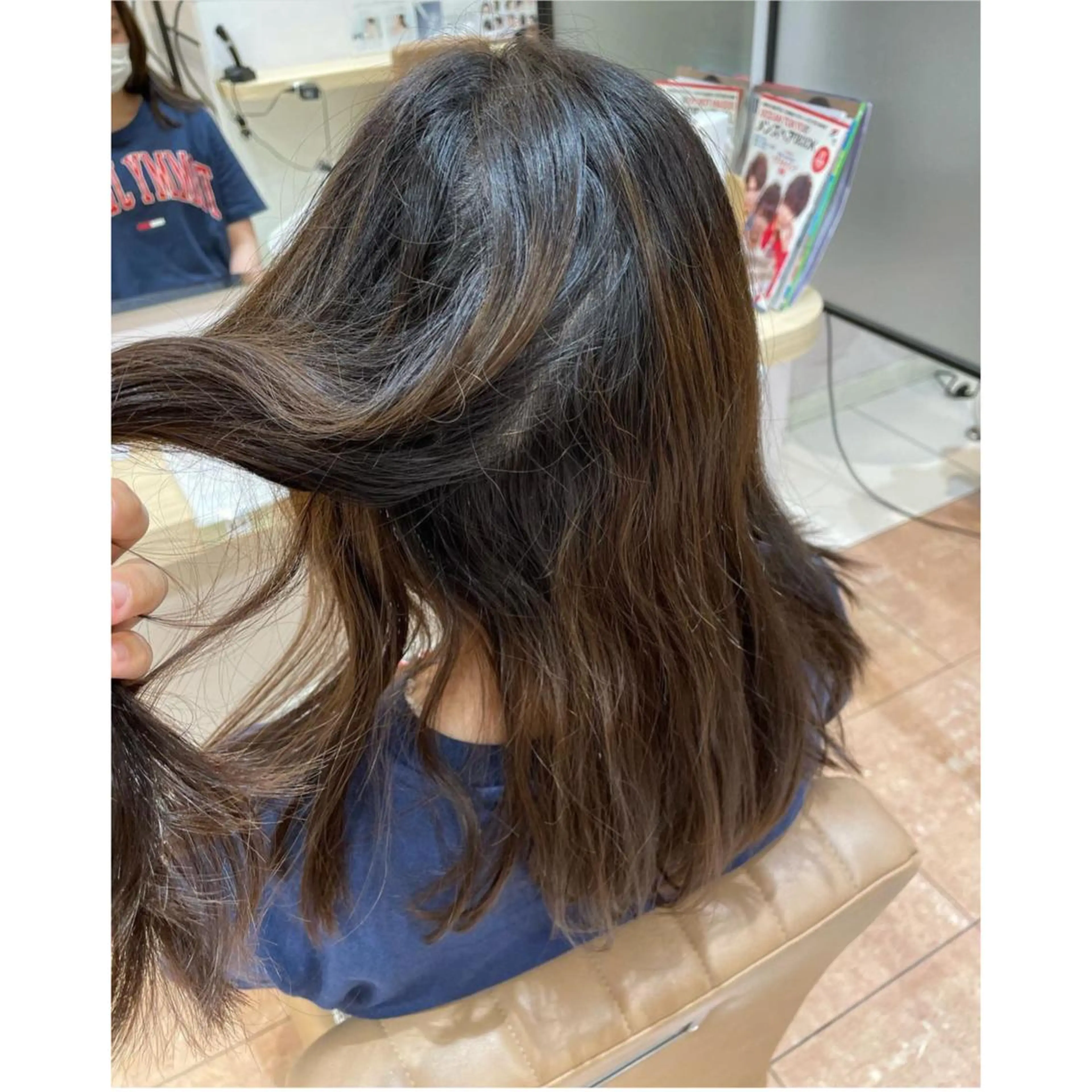 ロング パーマ 韓国ヘア 🎀中川綾乃🎀のヘアスタイル