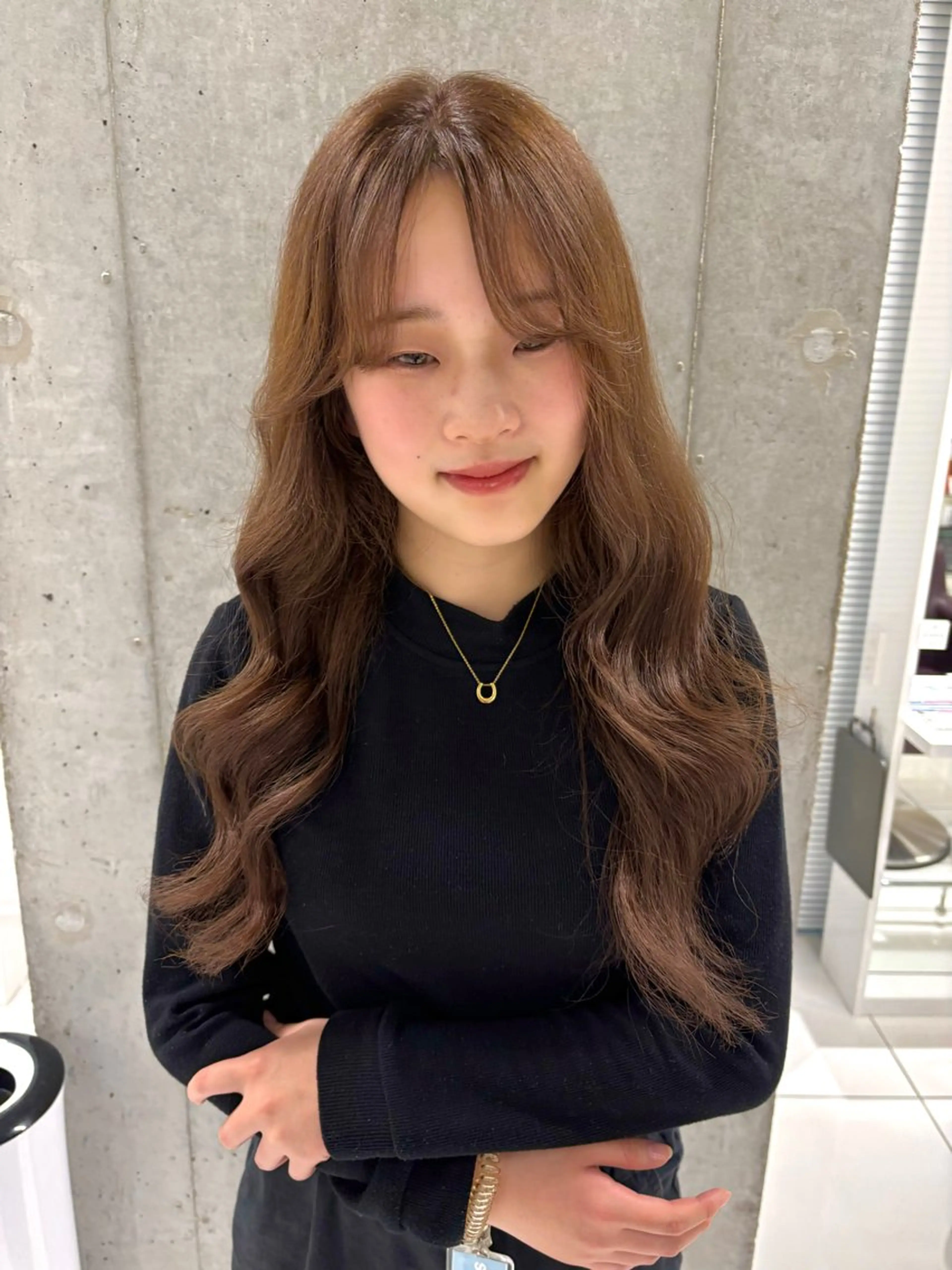 ロング カラー ブリーチ 透明感カラー ブリーチなしカラー ヘアカラー Miyu🎀レイヤー ／透明感カラー🪽のヘアスタイル