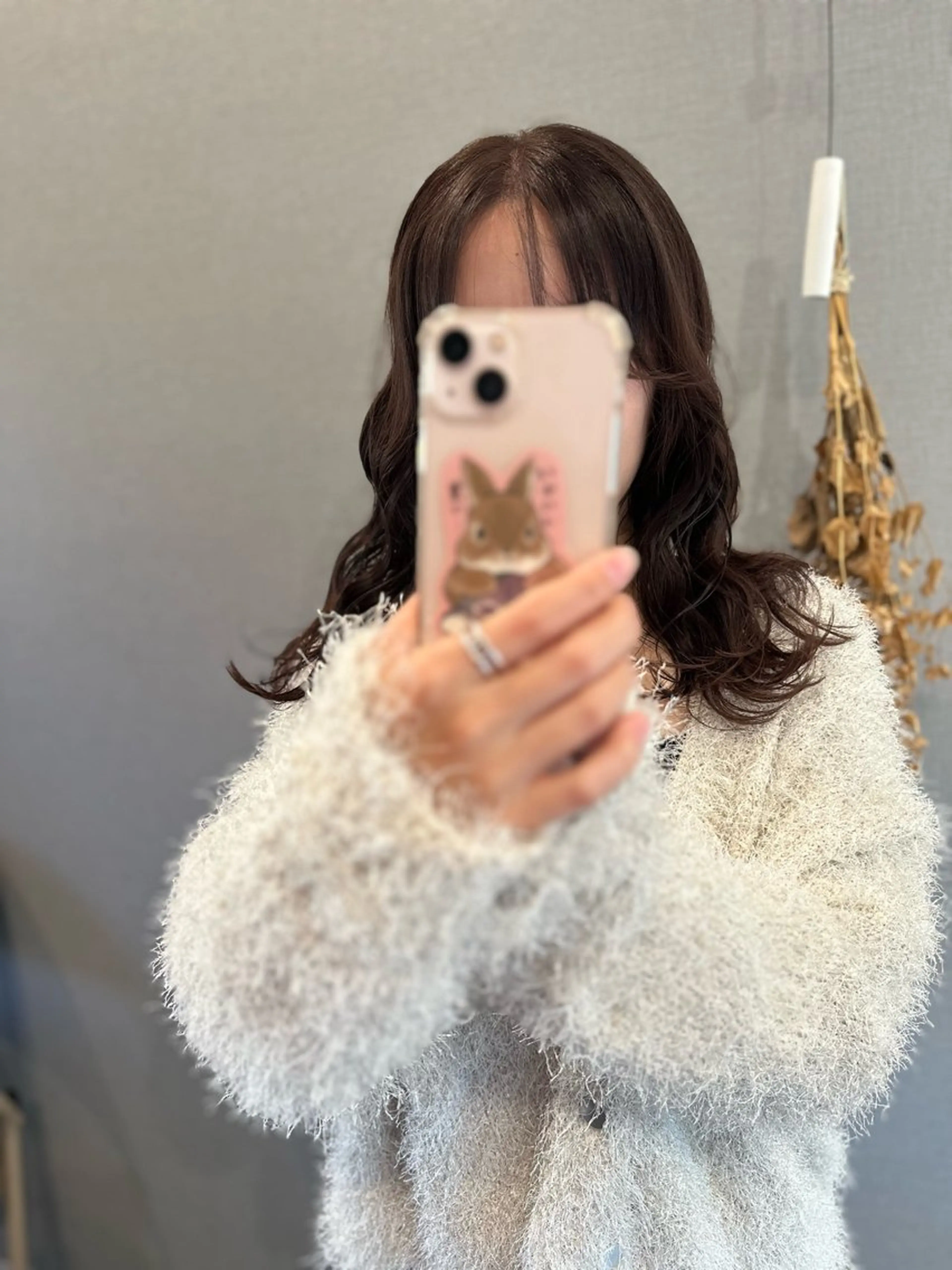 ロング カラー カット ヘアカラー トリートメント K Harukaのヘアスタイル