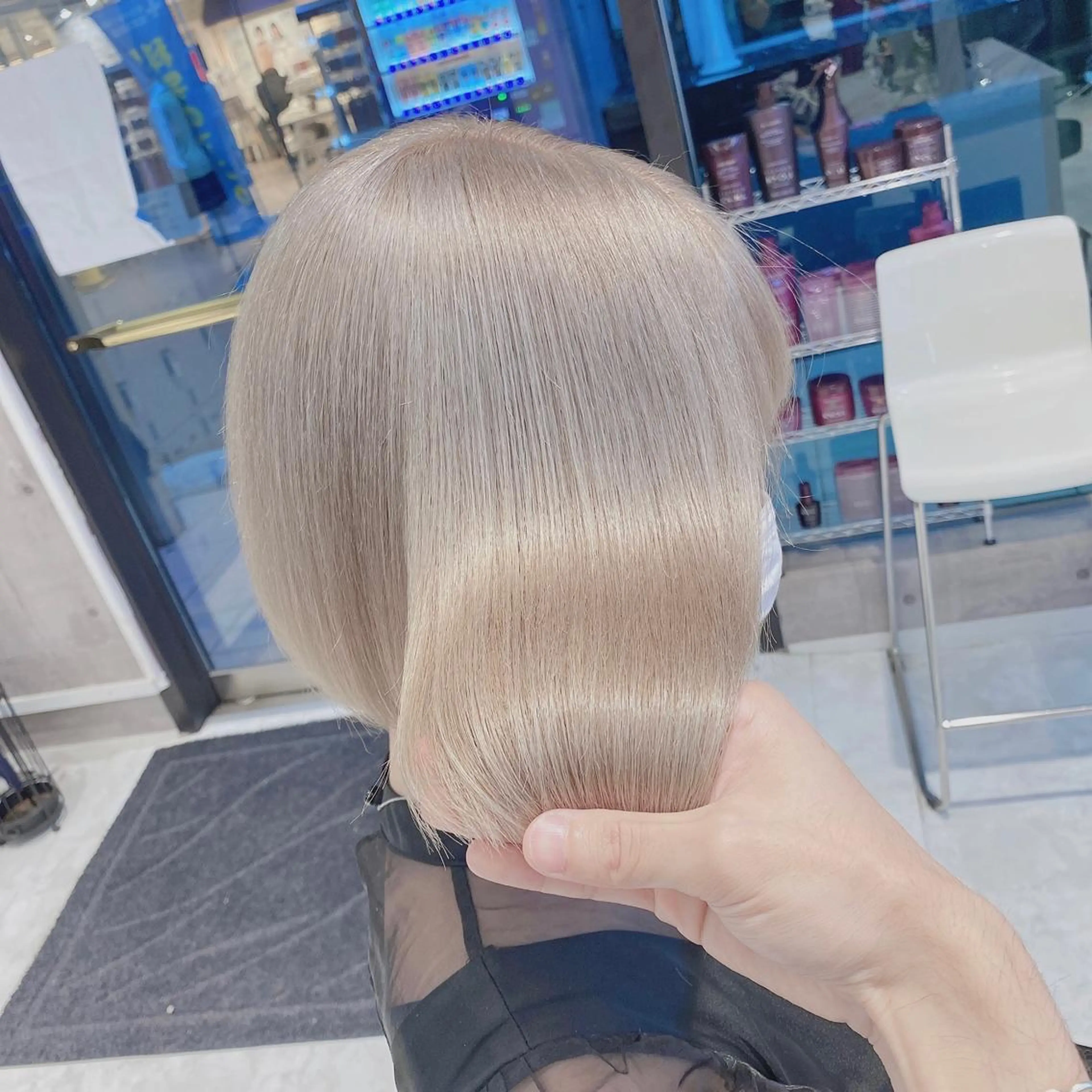 ミディアム カラー ヘアアレンジ メンズ キッズ マツエク・マツパ SALOWIN所属・ハイトーン美容師 MASATOのヘアスタイル