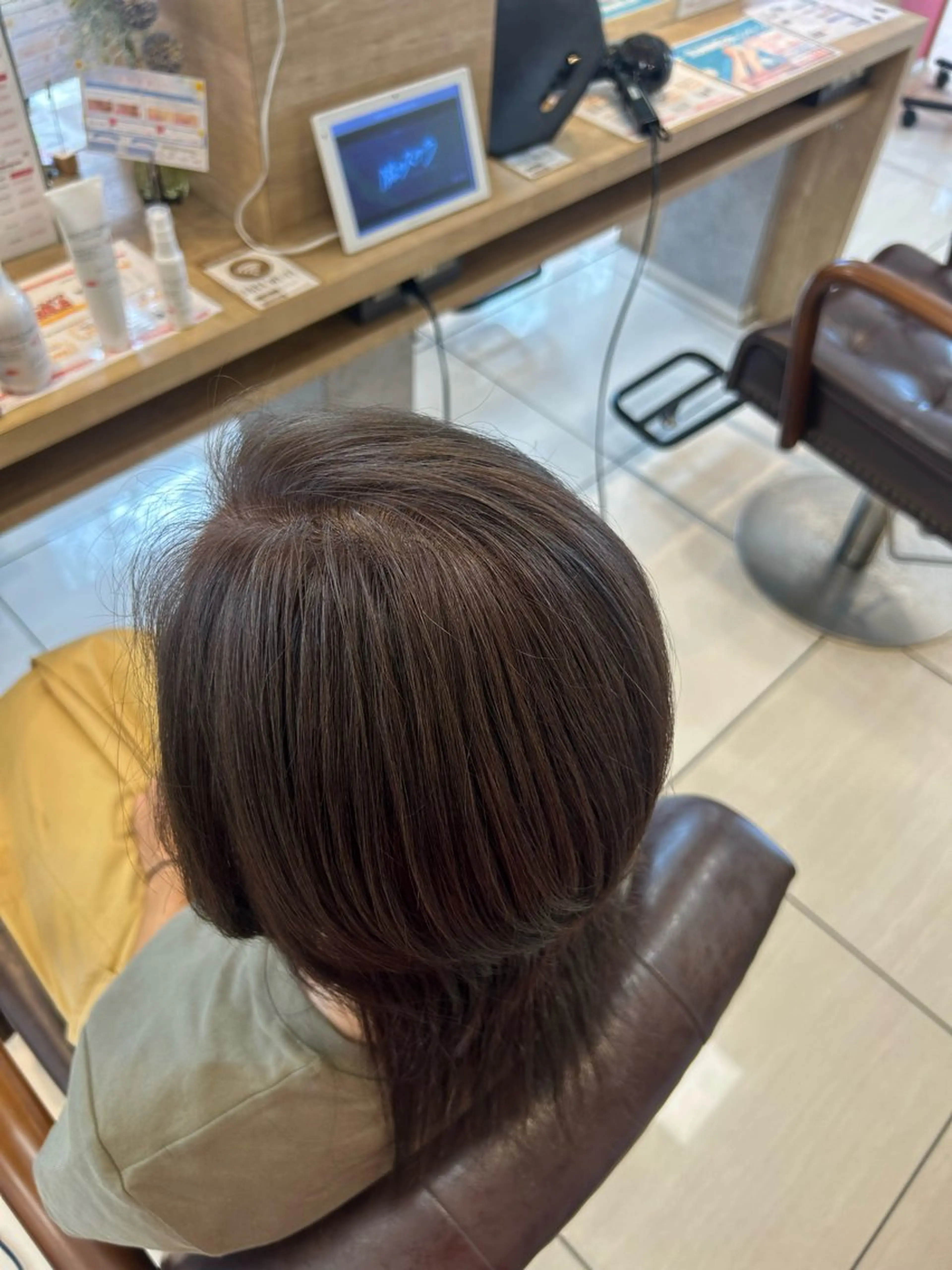 カラー 福田 実佑のヘアスタイル