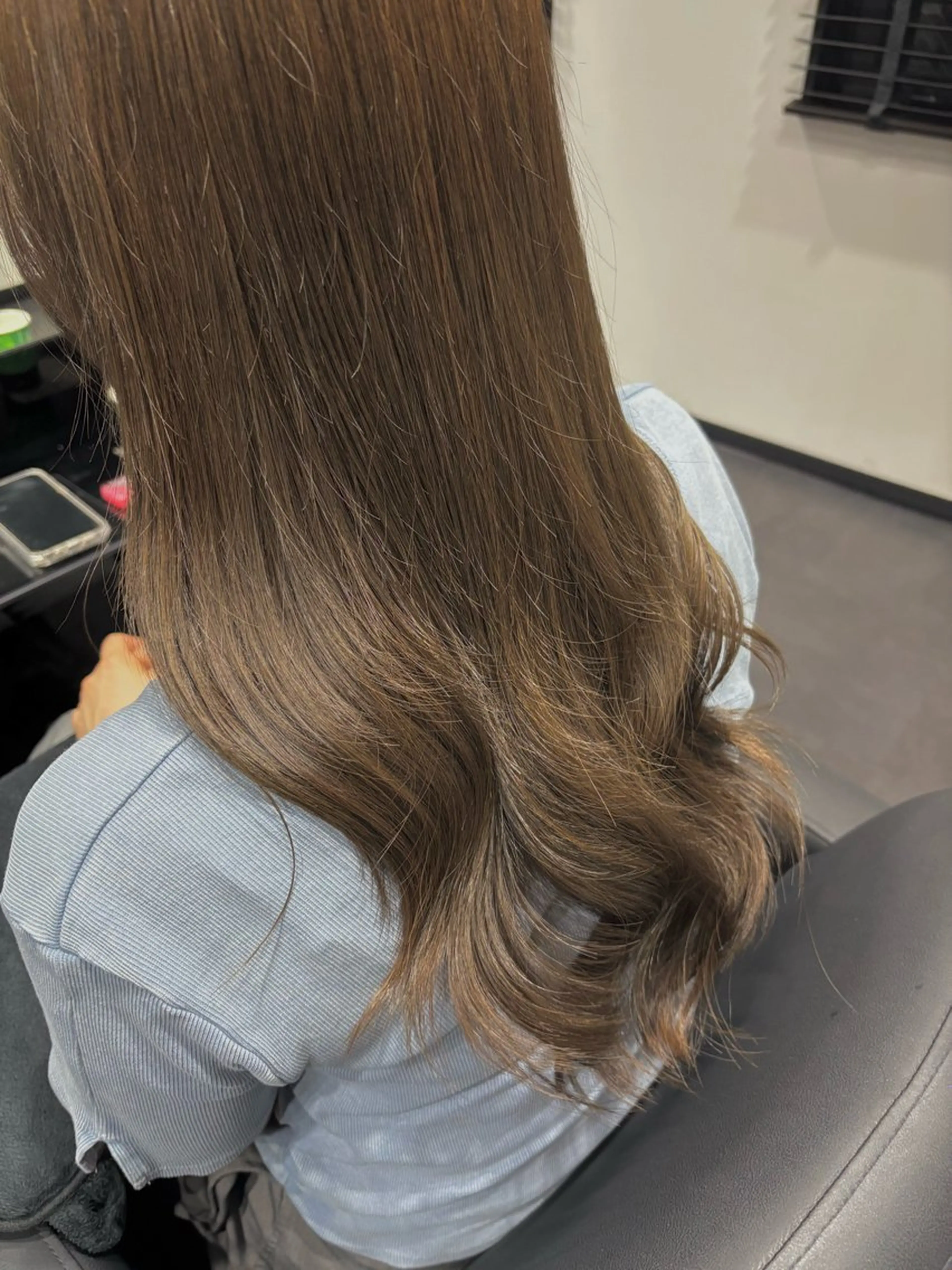 ロング 福島 菜摘のヘアスタイル