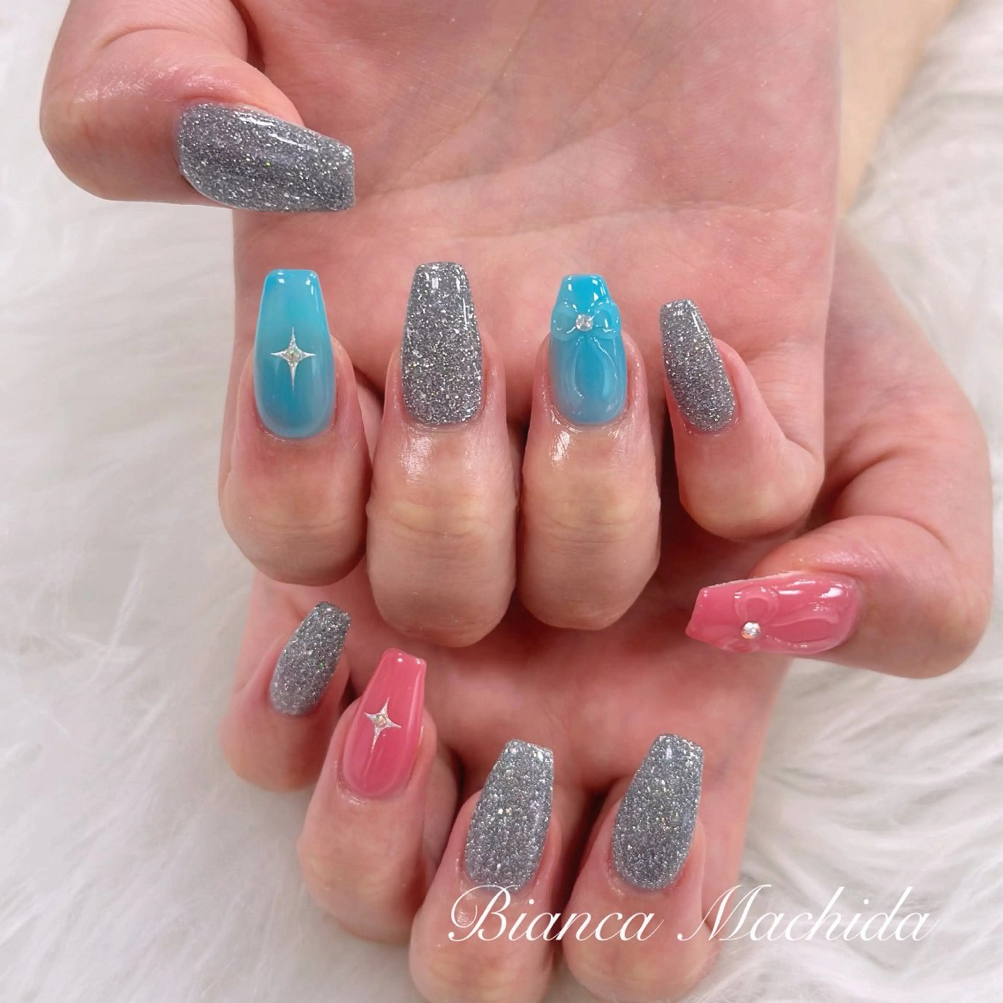 ネイル ハンドネイル Bianca👼🏻 OIKAWAのネイルデザイン