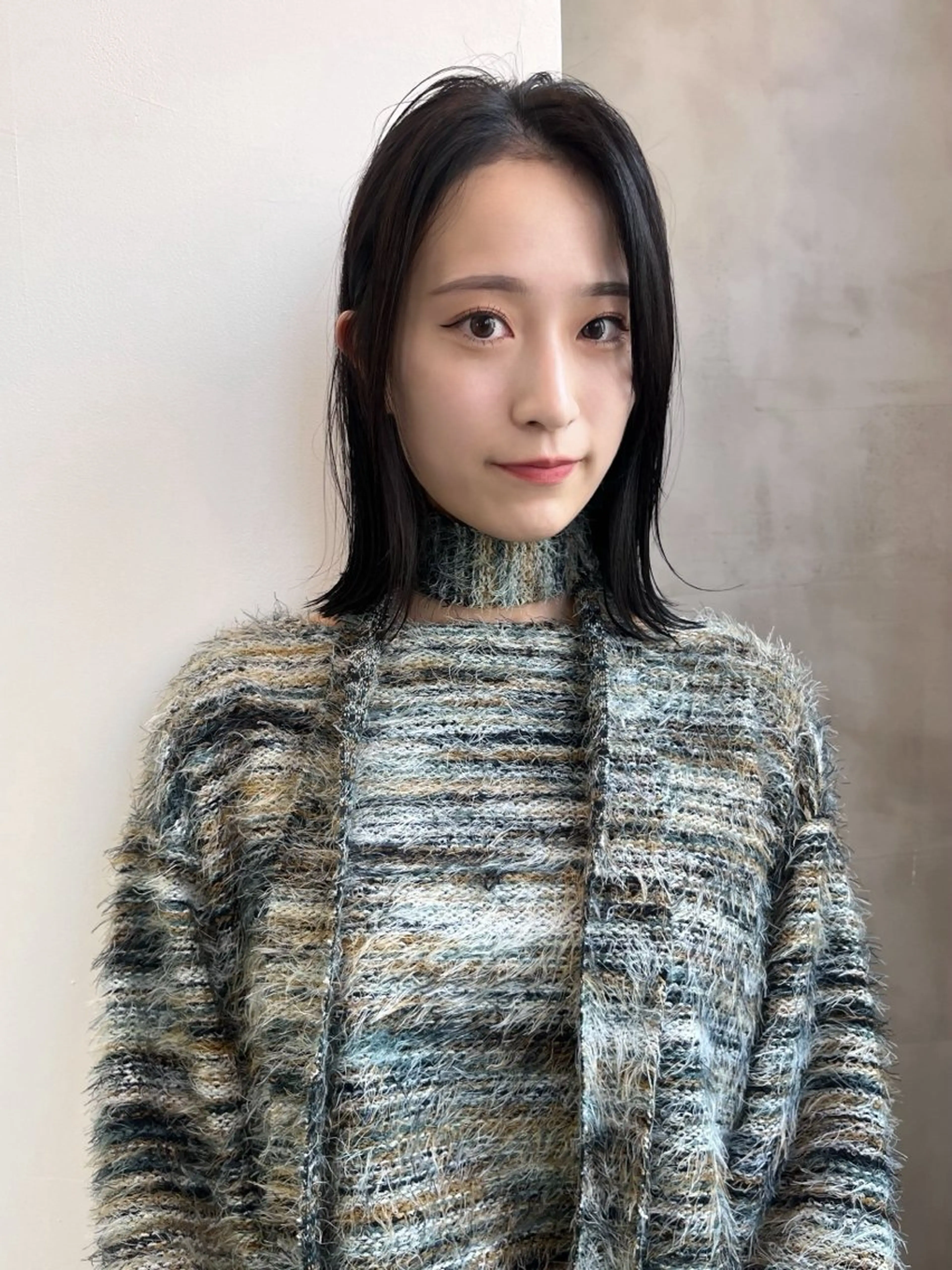 ミディアム カラー あ あのヘアスタイル