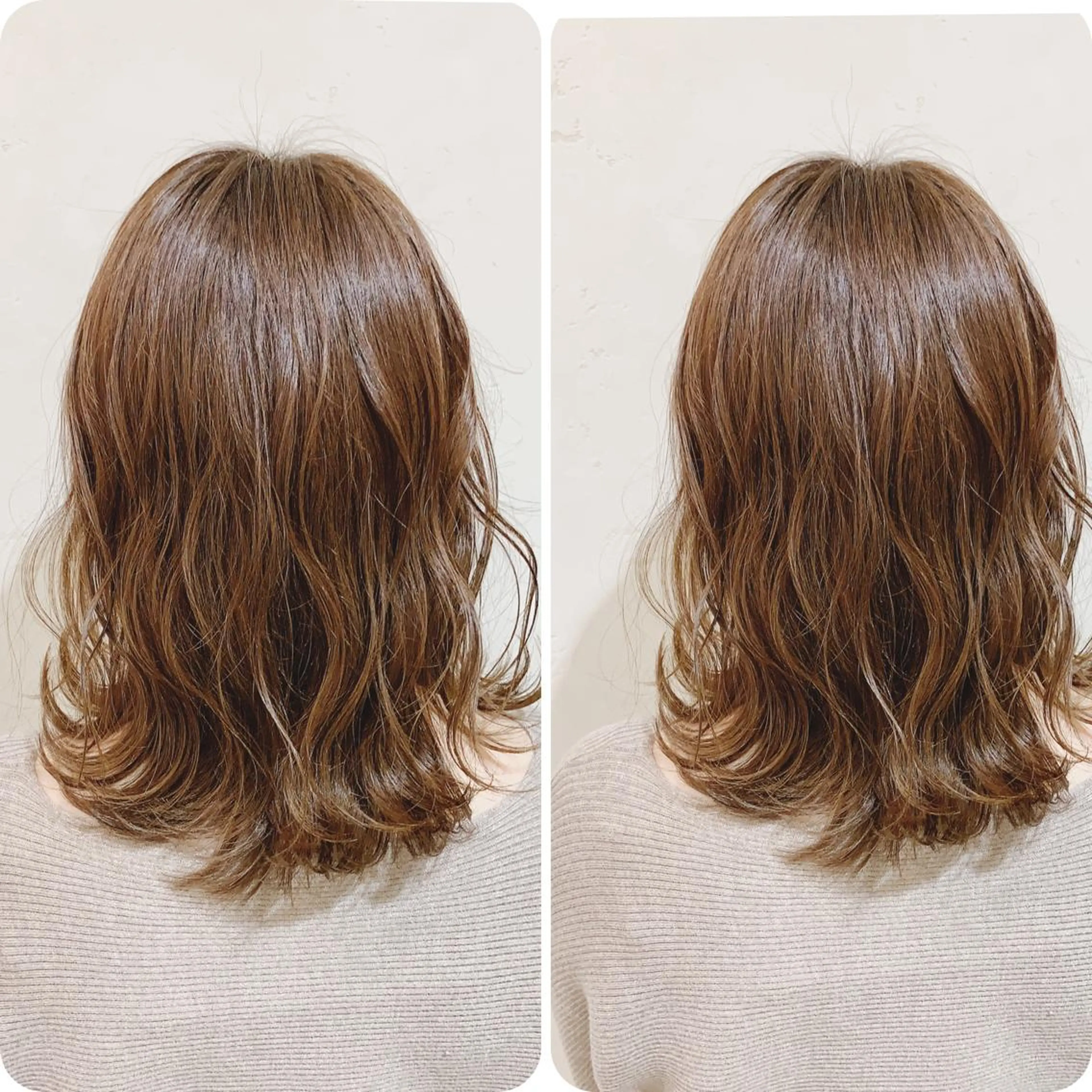 ミディアム 西新/siohair 2nd/石尾刻矢のヘアスタイル