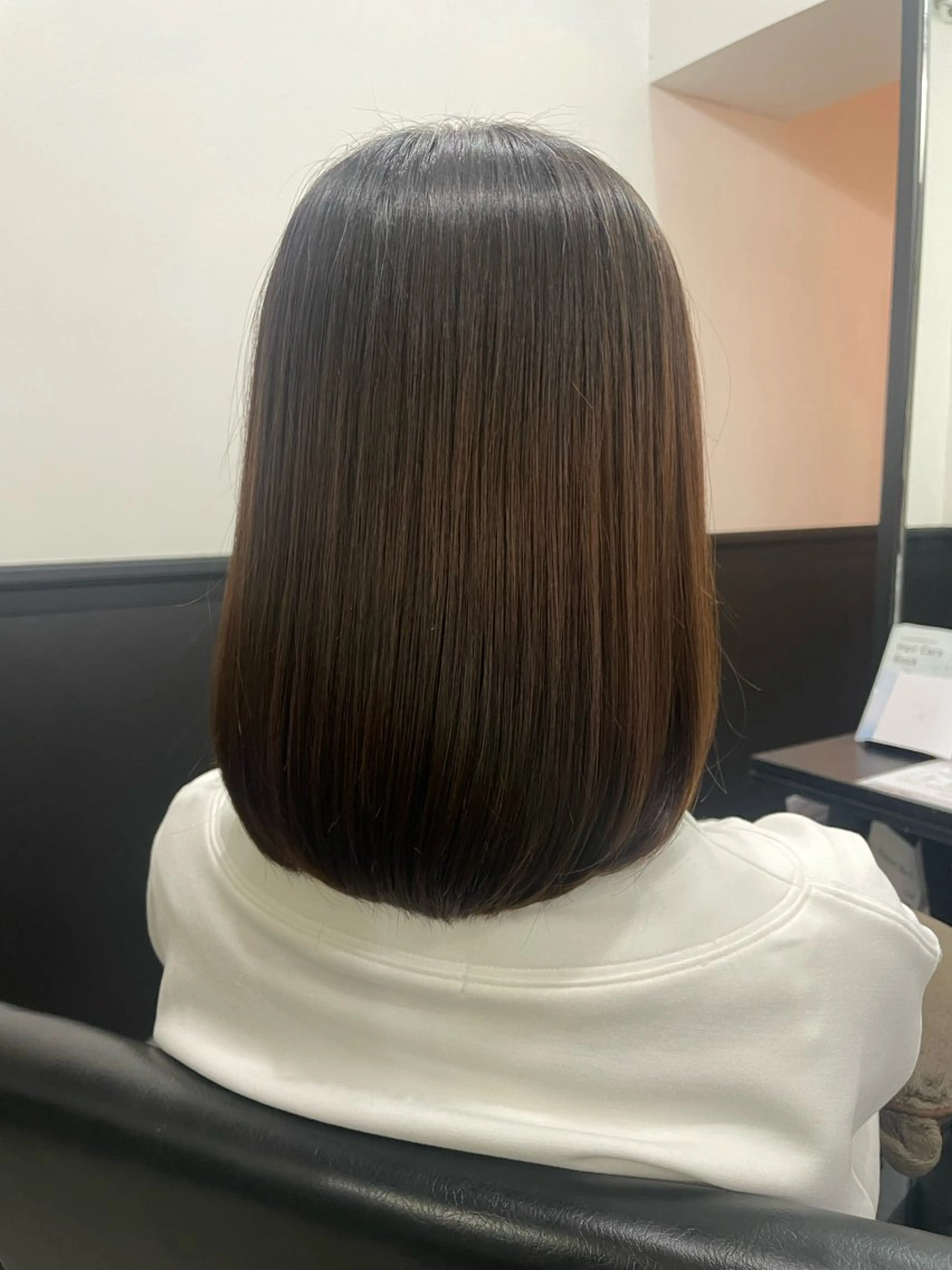 ミディアム 髪質改善【due hair】砂川 翔のヘアスタイル