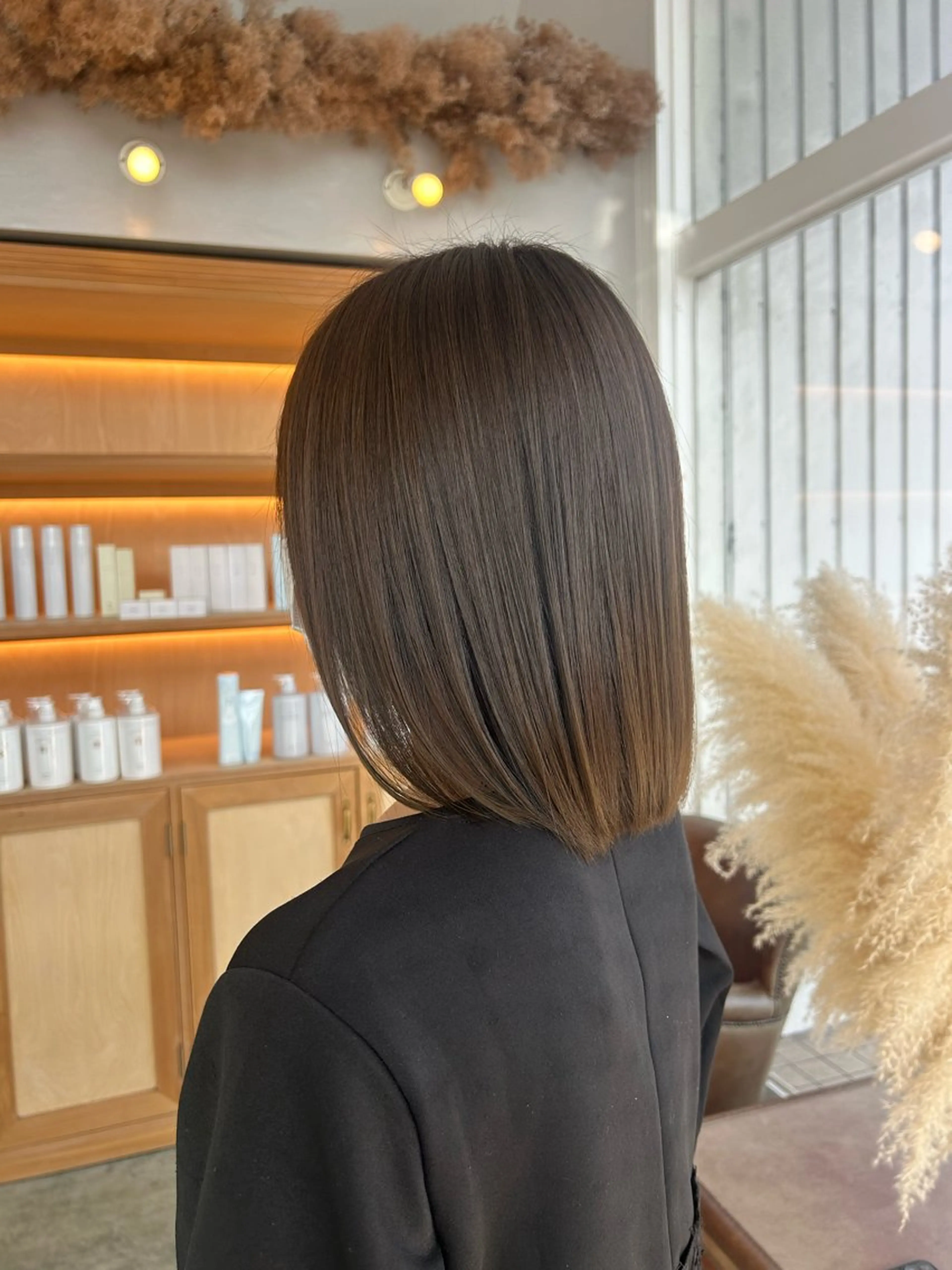 ミディアム カット ヘアカラー ヘッドスパ YUIMARL SUZUKAのヘアスタイル