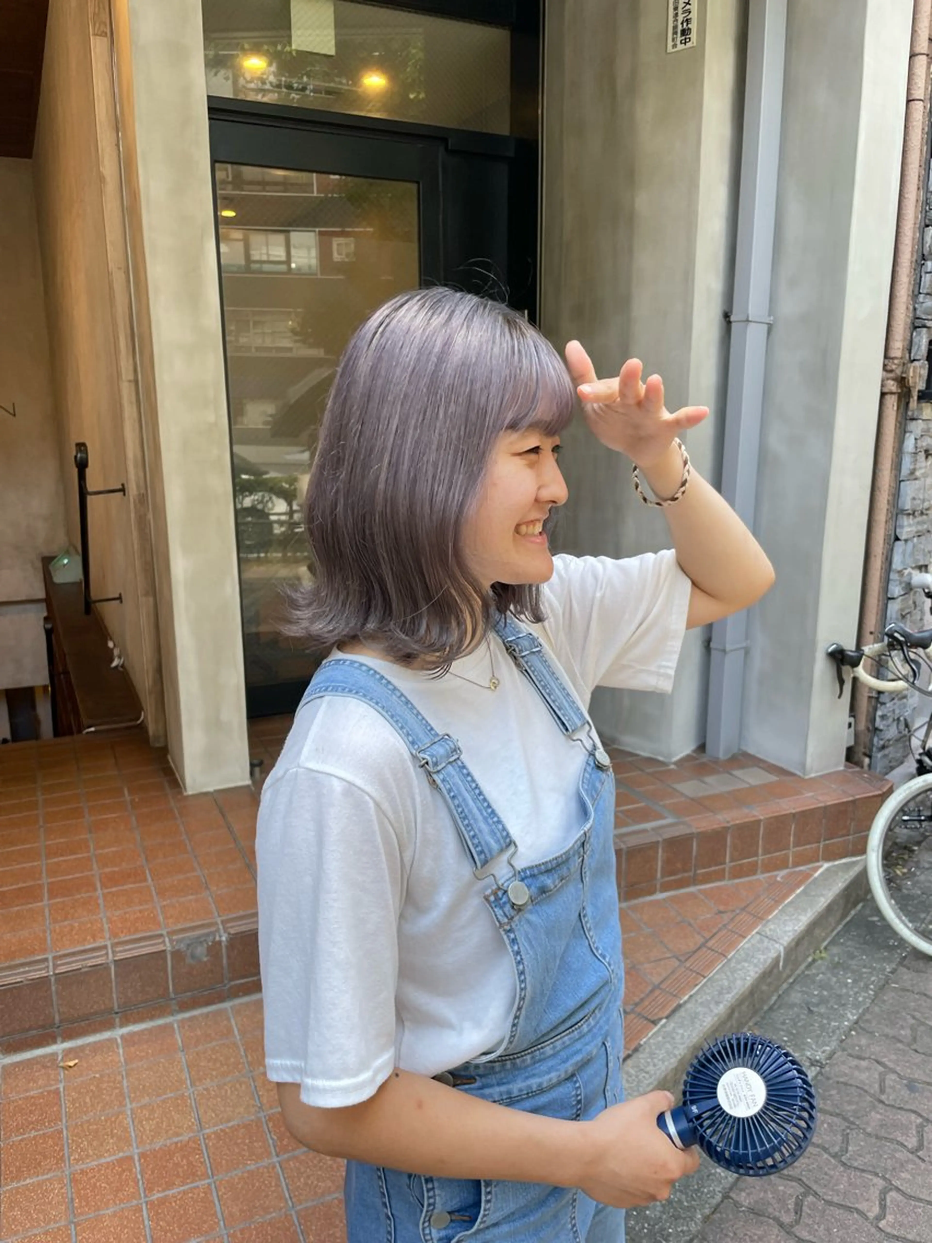 ミディアム akane .のヘアスタイル