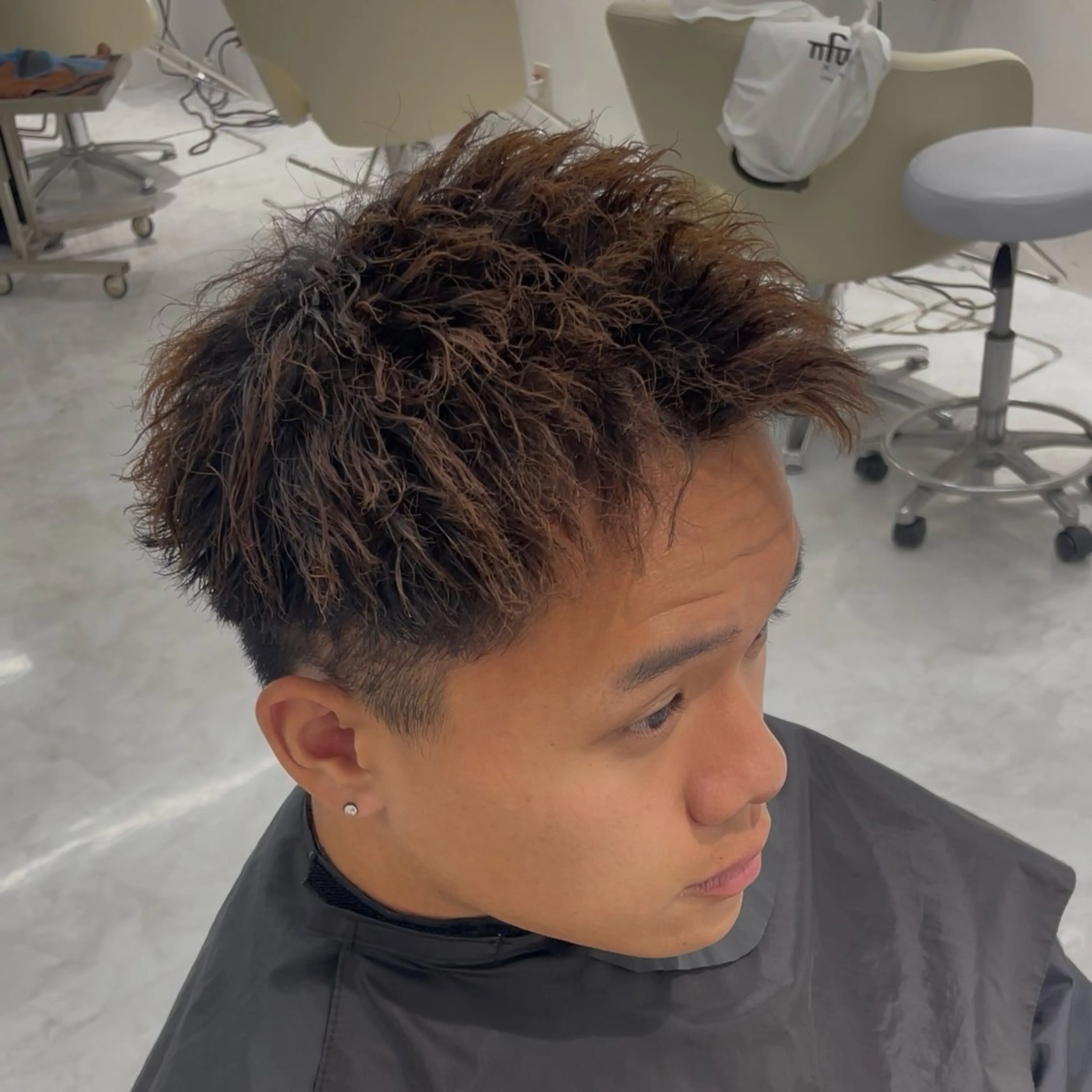 パーマ メンズ メンズサロンNamju 大阪梅田【ナムジュ】所属・近藤 樹のヘアスタイル