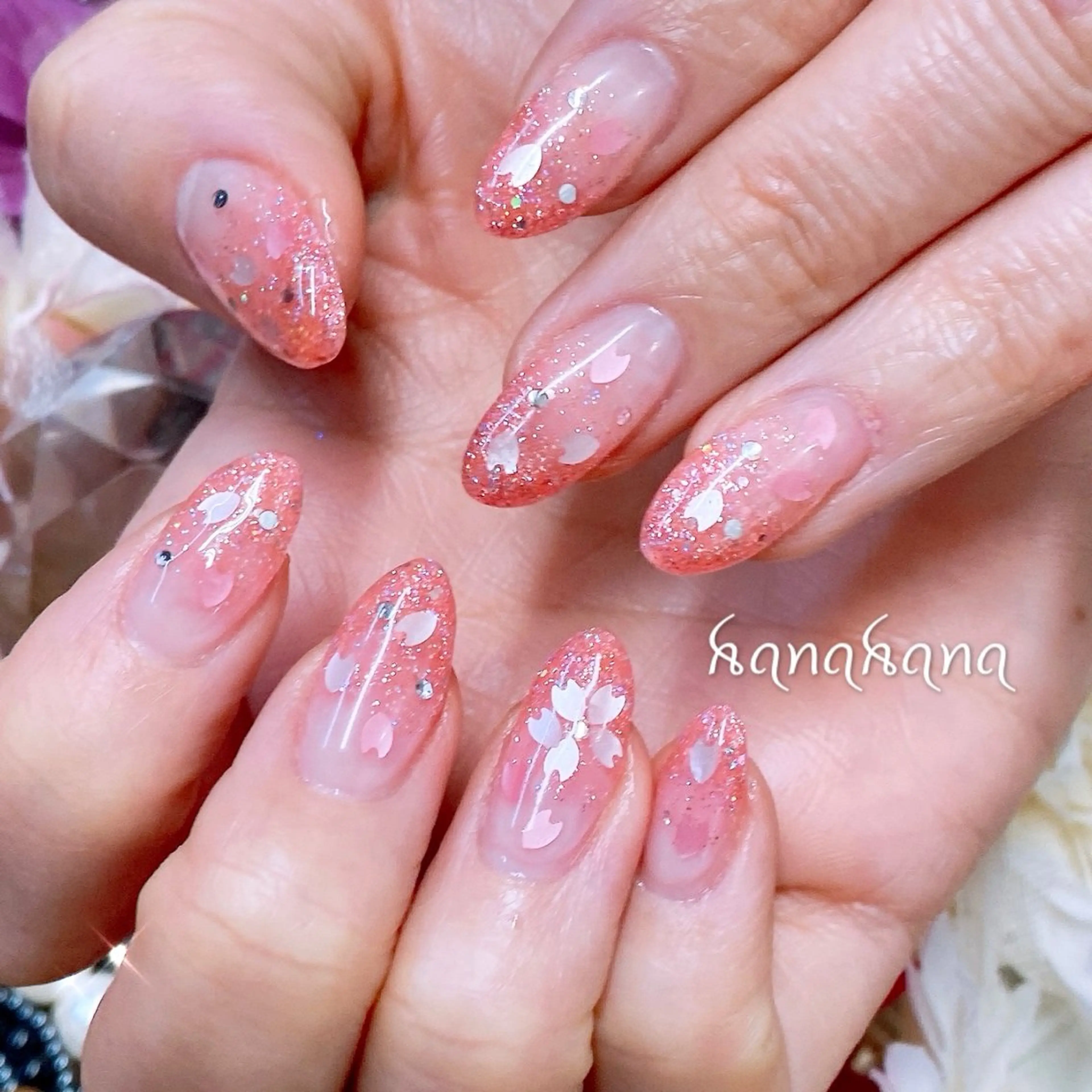 ネイル ジェルネイル HANAHANAのネイルデザイン