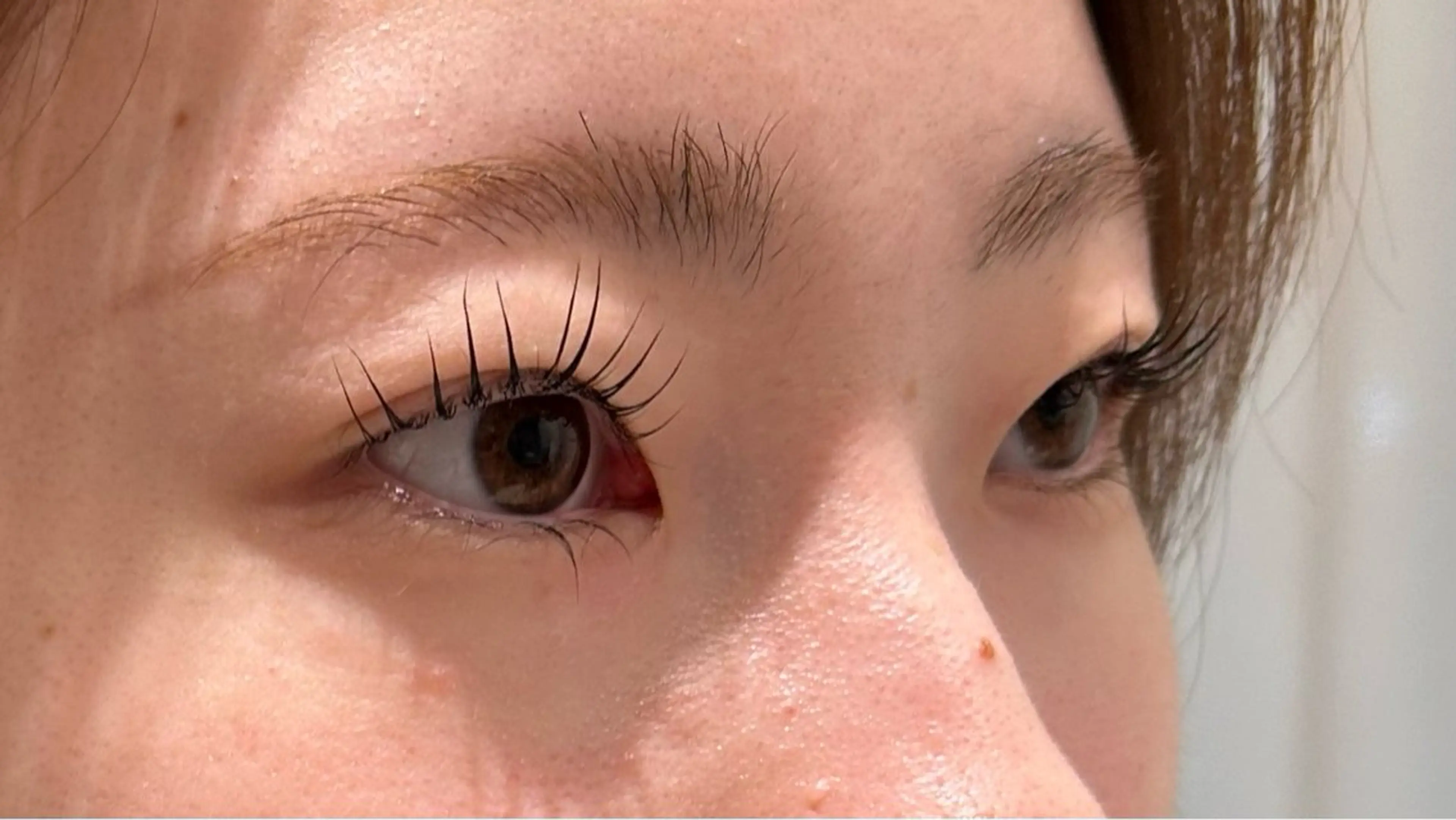 マツエク・マツパ パリジェンヌラッシュリフト マツパ ano @anomukuiのヘアスタイル