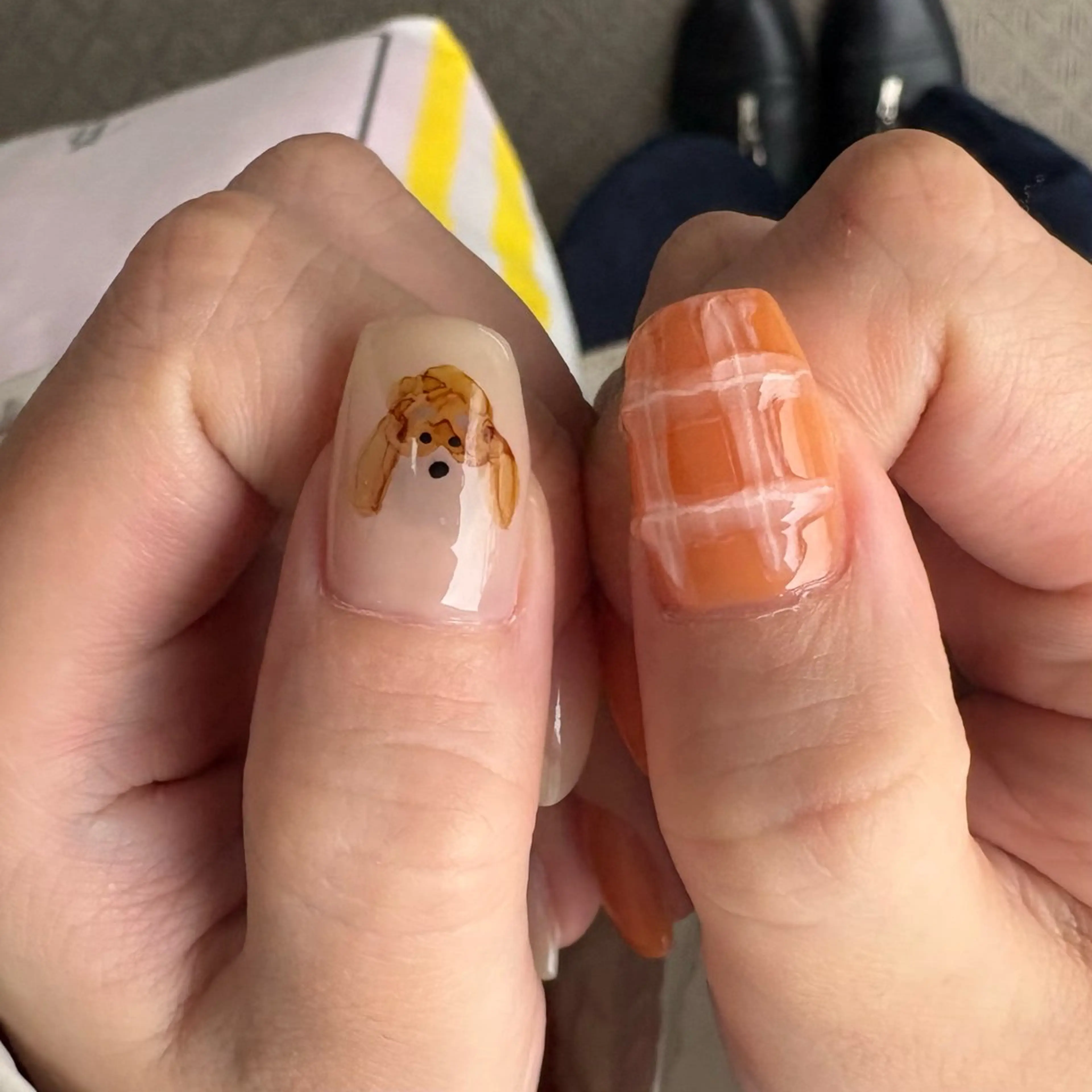 ネイル ハンドネイル カメレオン京橋🌻 草葉由佳のネイルデザイン