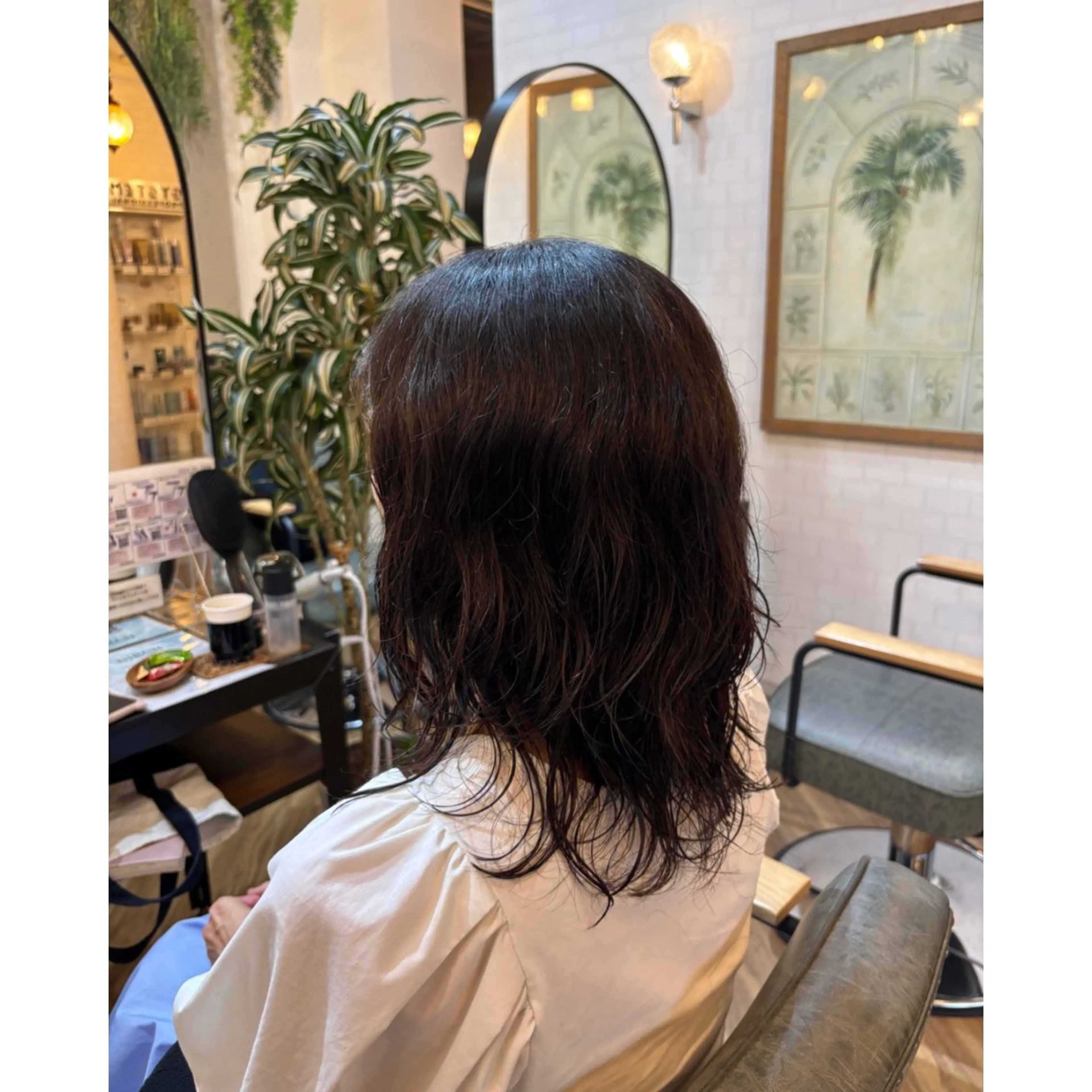 【大人かわいい🌷】カット＋レディースパーマの写真