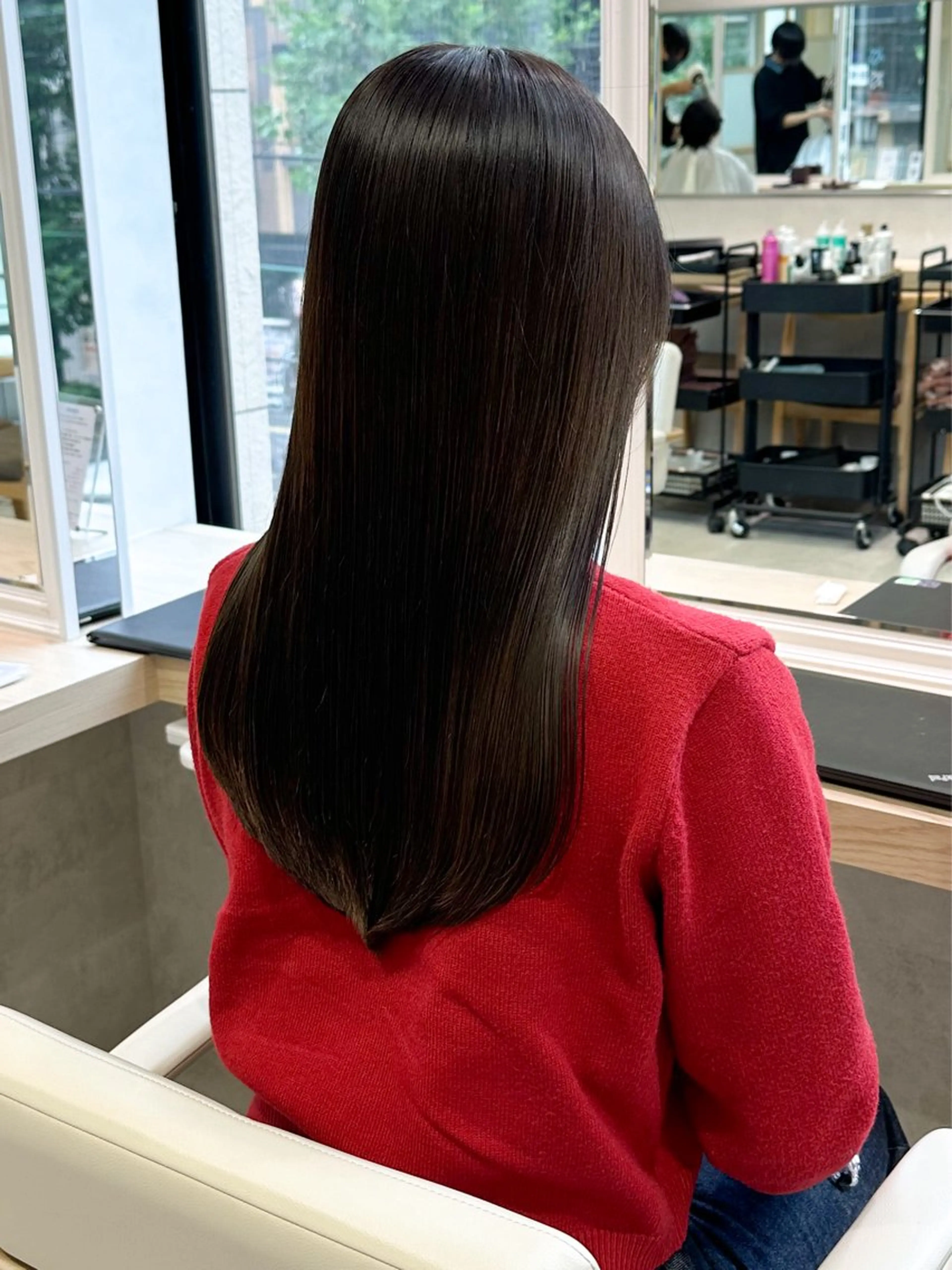 【✨究極の艶髪💖✨】カット+髪質改善トリートメントの写真