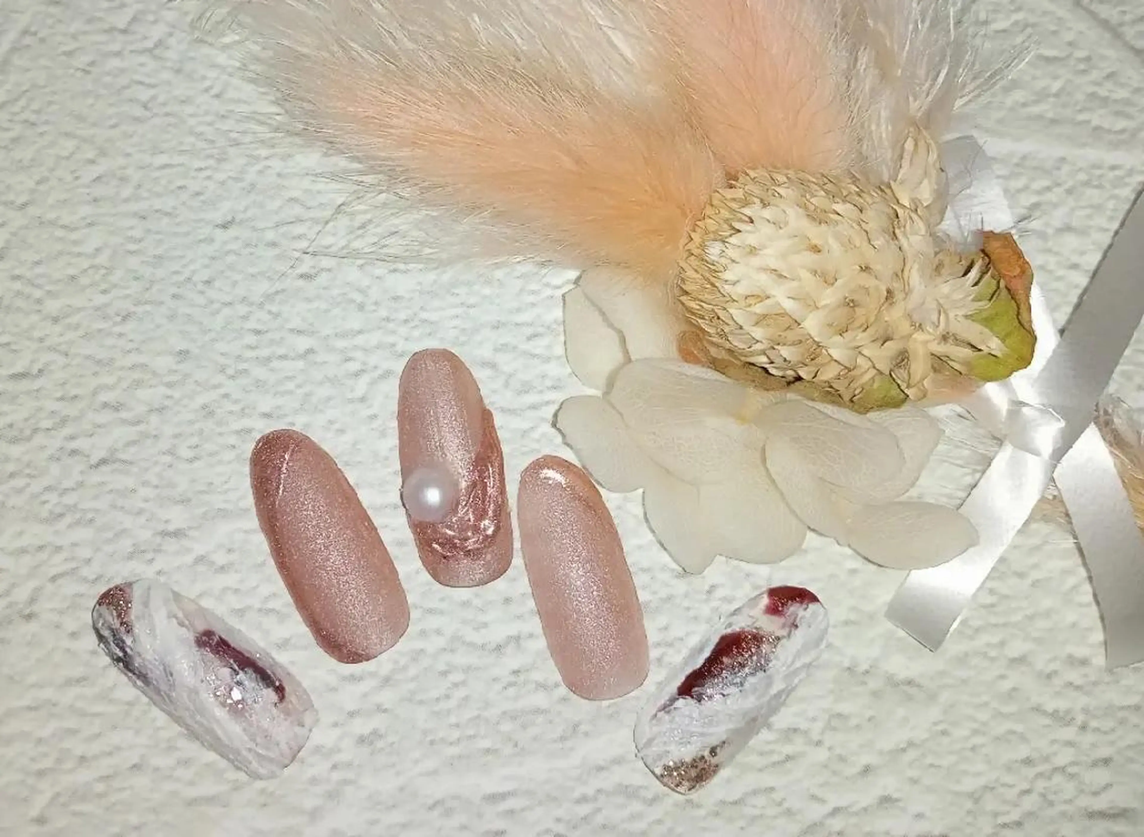 ネイル アートネイル 韓国ネイル マグネットネイル マットネイル ミラーネイル ハンドネイル flure de neige yukiのネイルデザイン