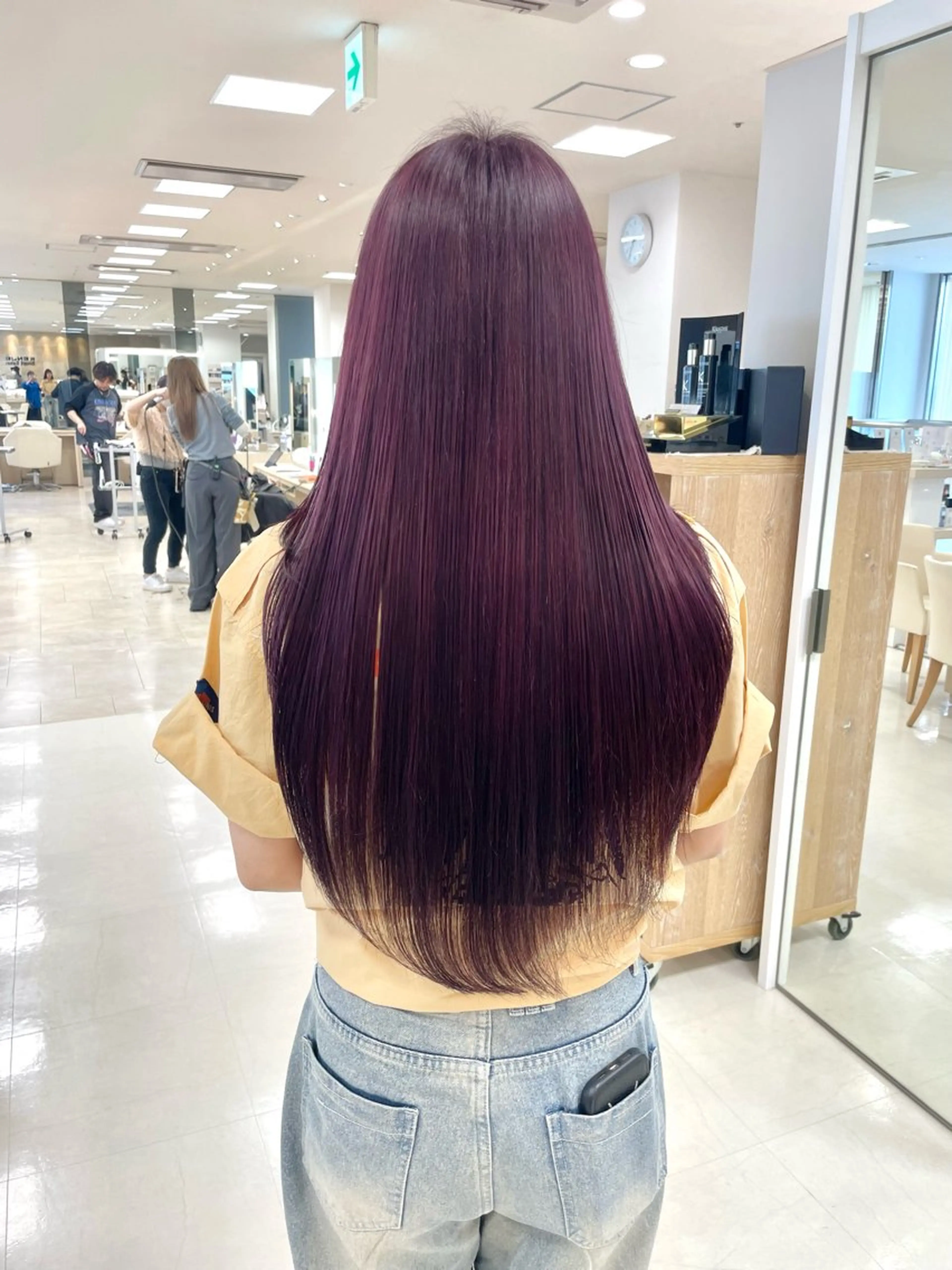 ロング カラー ヘアアレンジ 🍒KIKUCHI KANAE🍒のヘアスタイル