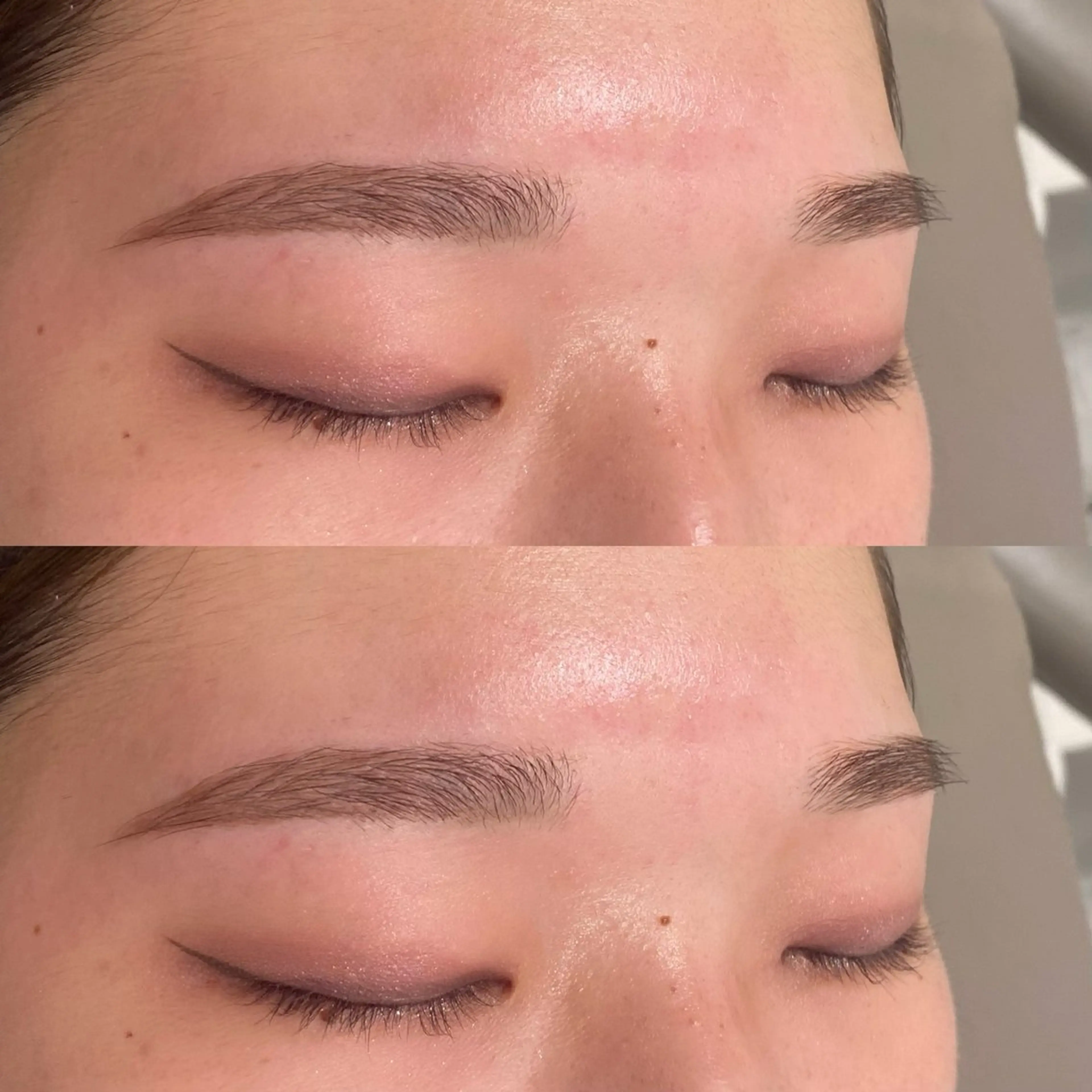 アイブロウ 眉カラー 眉毛ワックス脱毛 西島 雪輝のマツエク・マツパデザイン