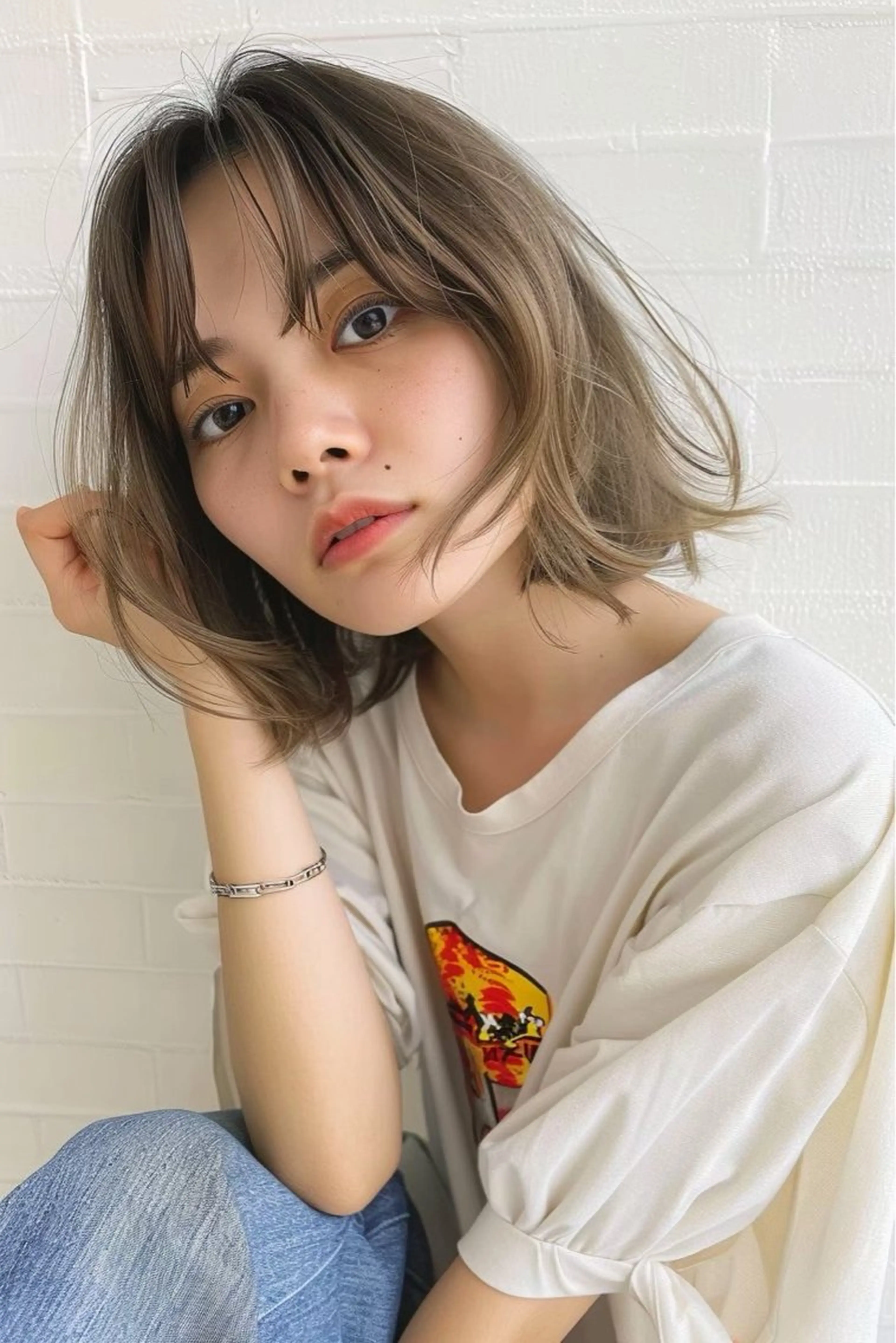 ショート 最新ケアカラー 髪質改善YUTOのヘアスタイル