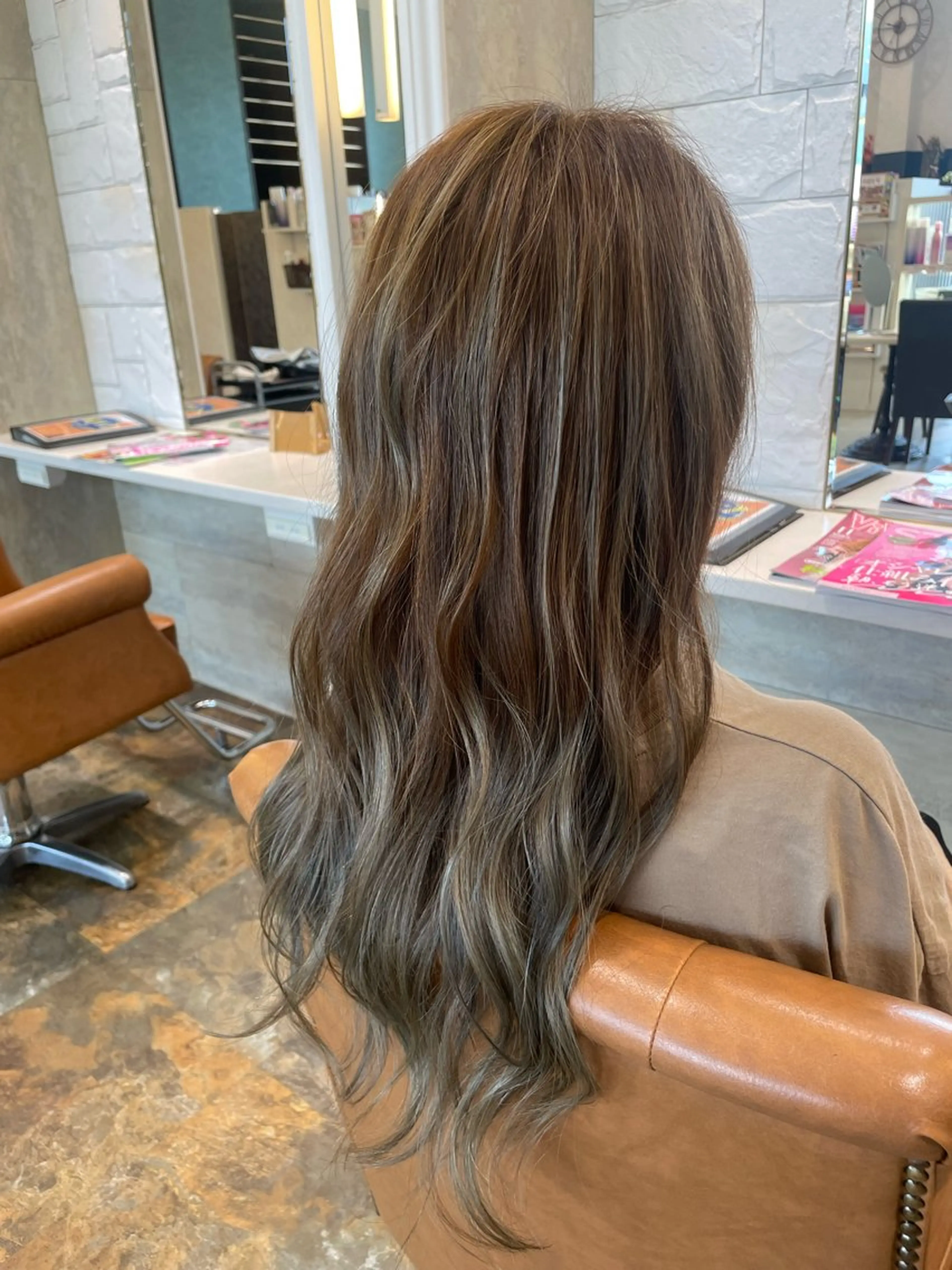 セミロング RITZ 髪質改善/ 清水のヘアスタイル