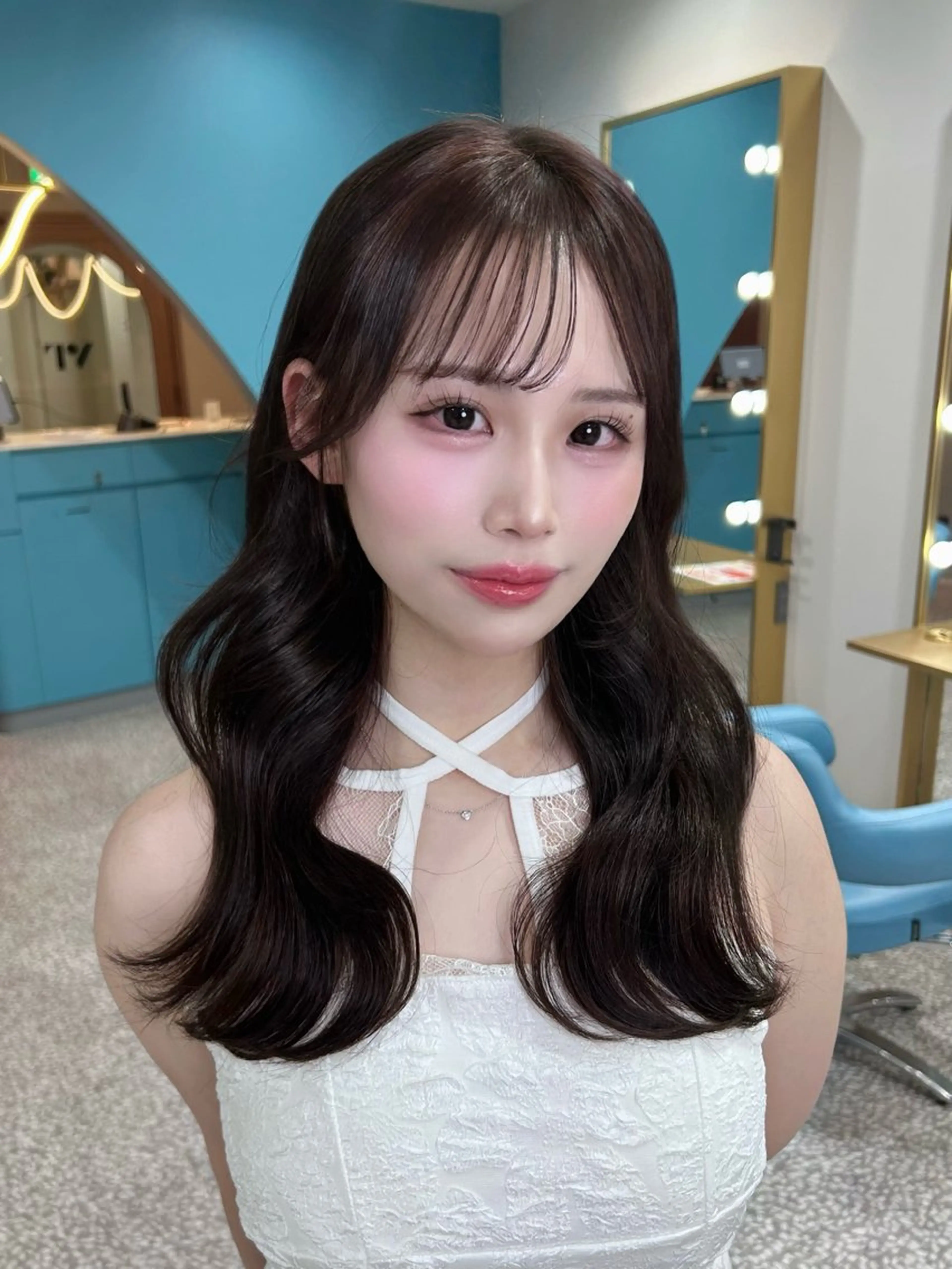 ミディアム 荒木 桜のヘアスタイル