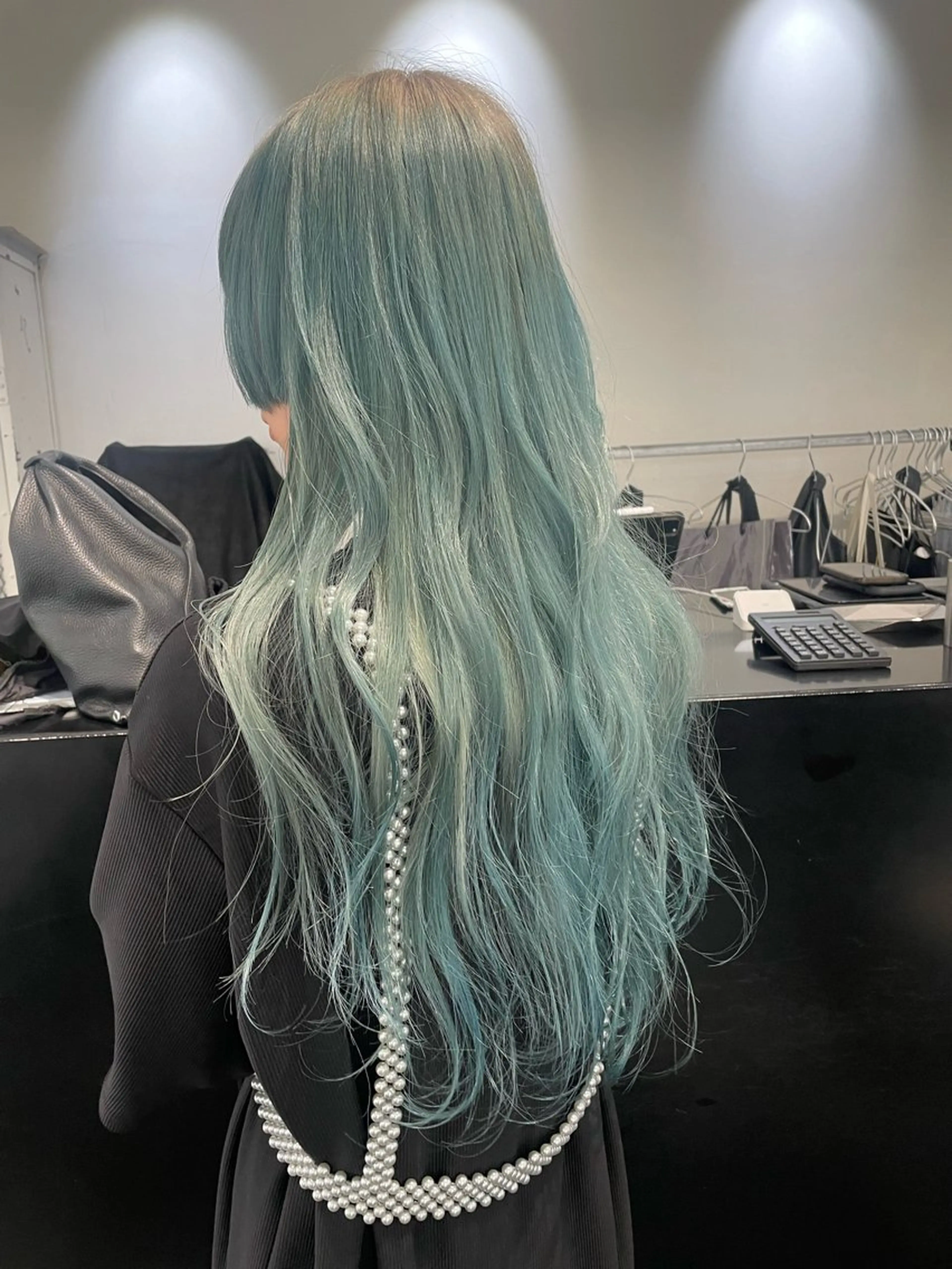 ロング カラー ヘアアレンジ ブリーチ カット ヘアカラー トリートメント 艶ハイトーン/ヘア アレンジAYAKAのヘアスタイル