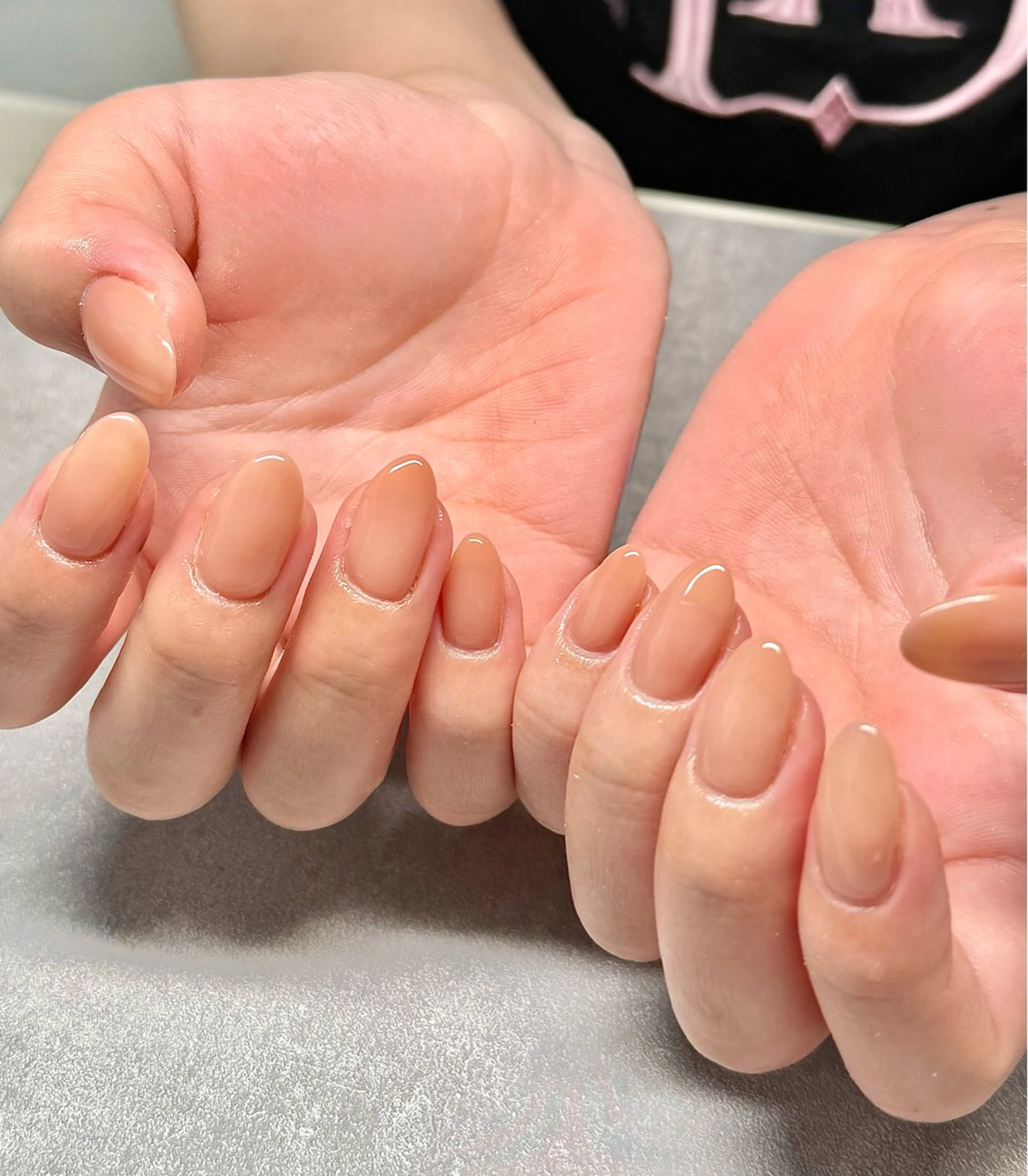 ネイル オフィスネイル ワンカラーネイル nailroom amyのネイルデザイン