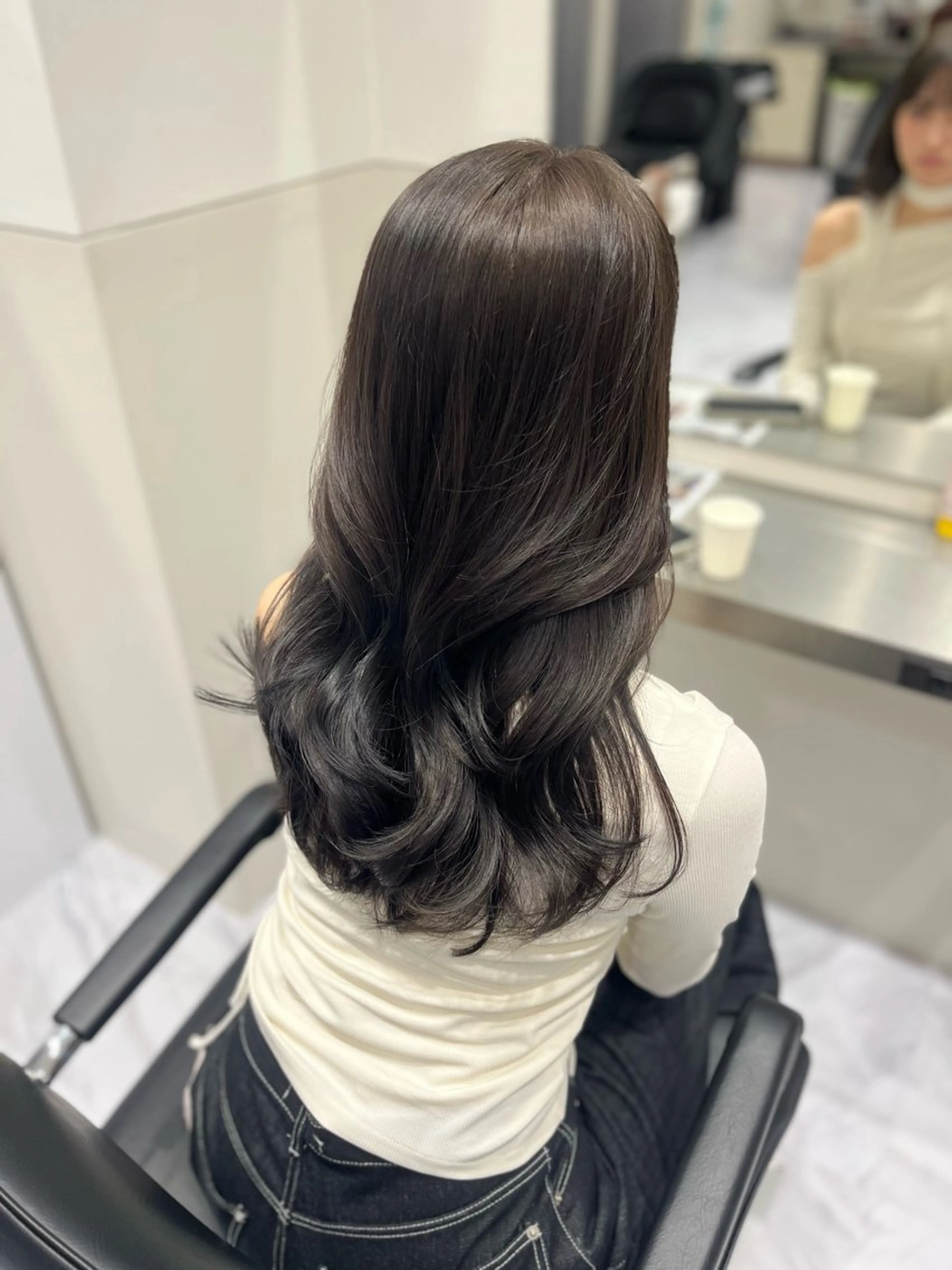 セミロング GAME天神所属・🤍ちなみ 🤍のヘアスタイル