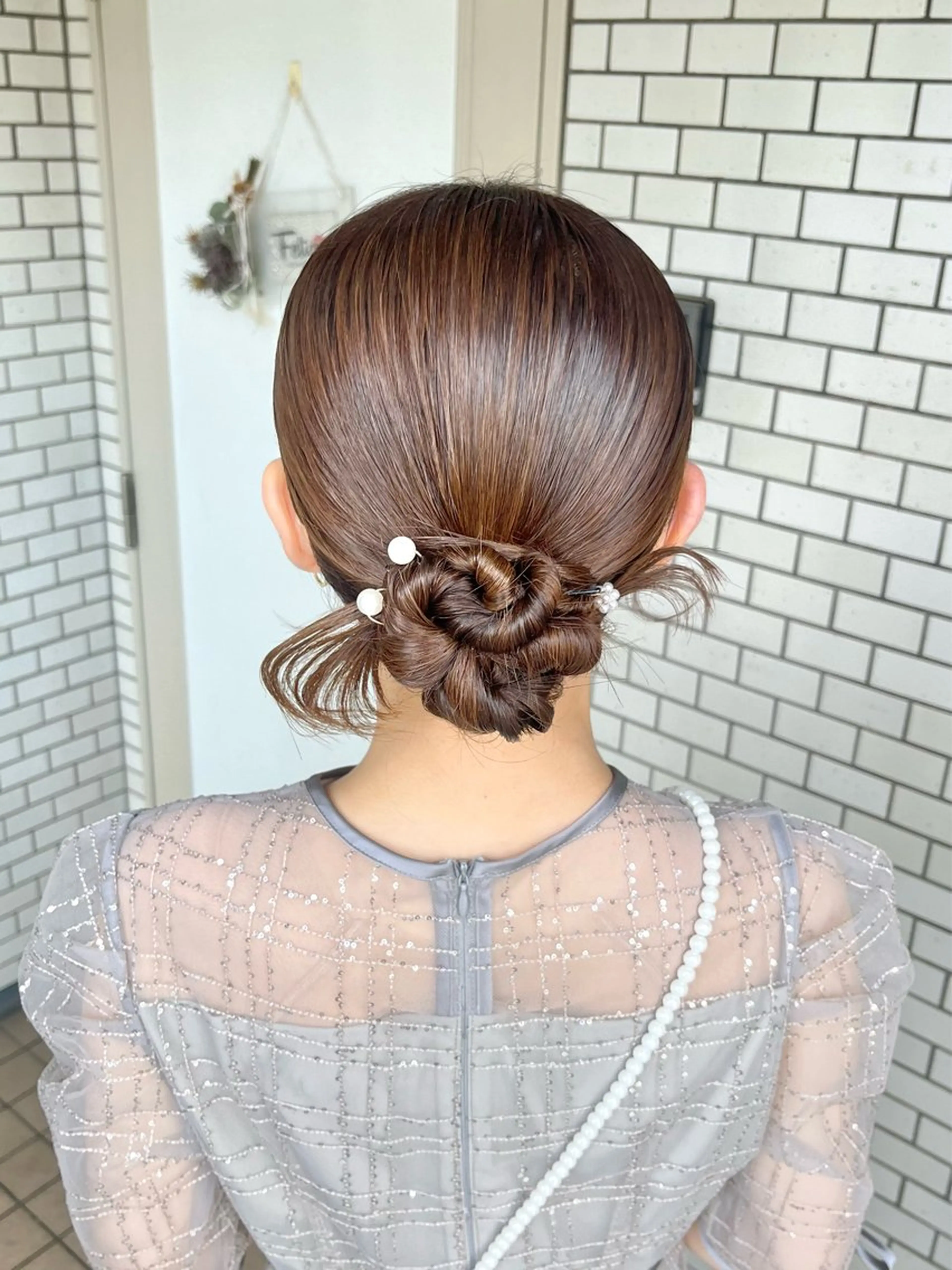 ヘアアレンジ 結婚式・ブライダル 髪飾り ヘアセット 推し活＊イベントヘア 💕ゆり🐈🐾のヘアスタイル