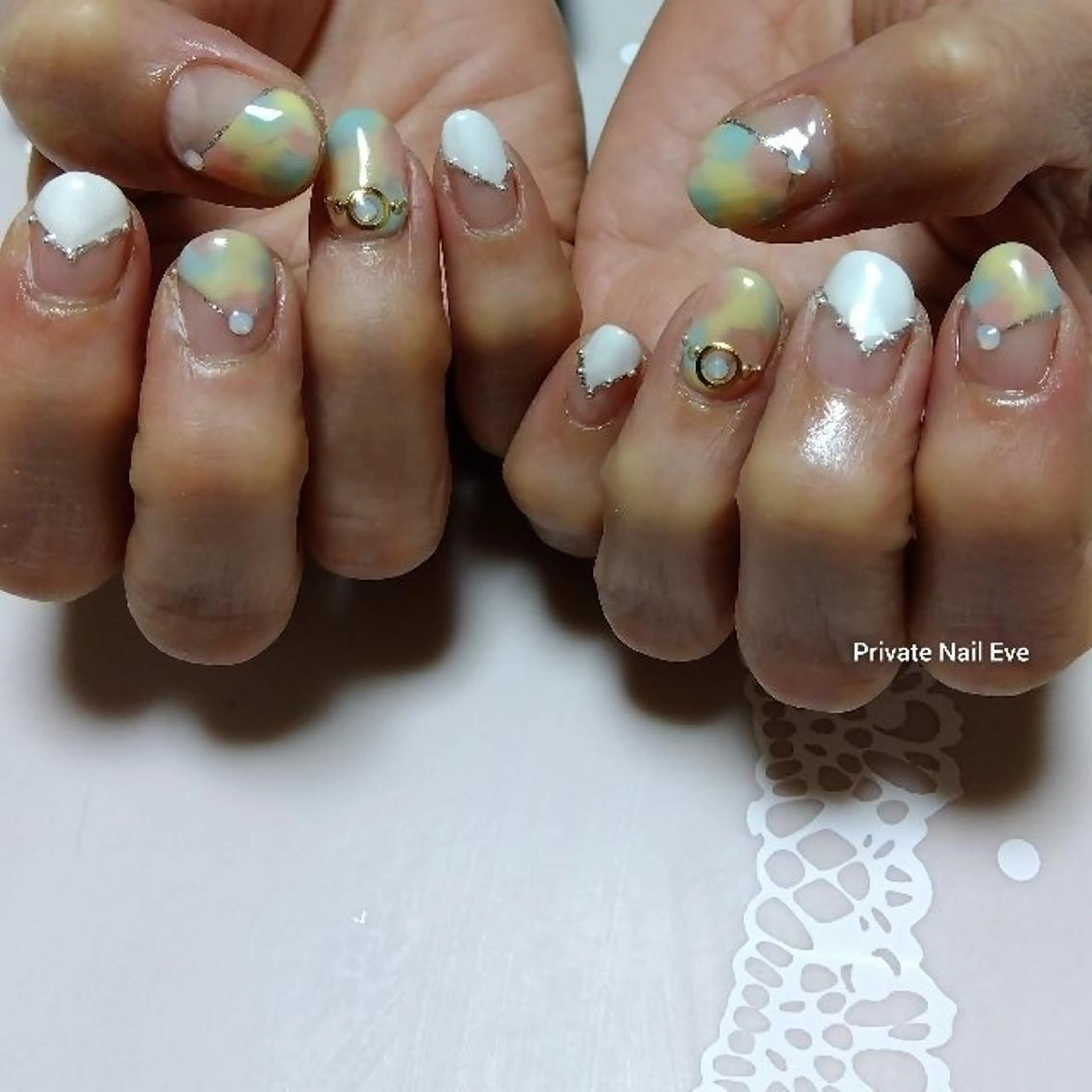 ネイル ニュアンスネイル ハンドネイル ネイル junkoのネイルデザイン