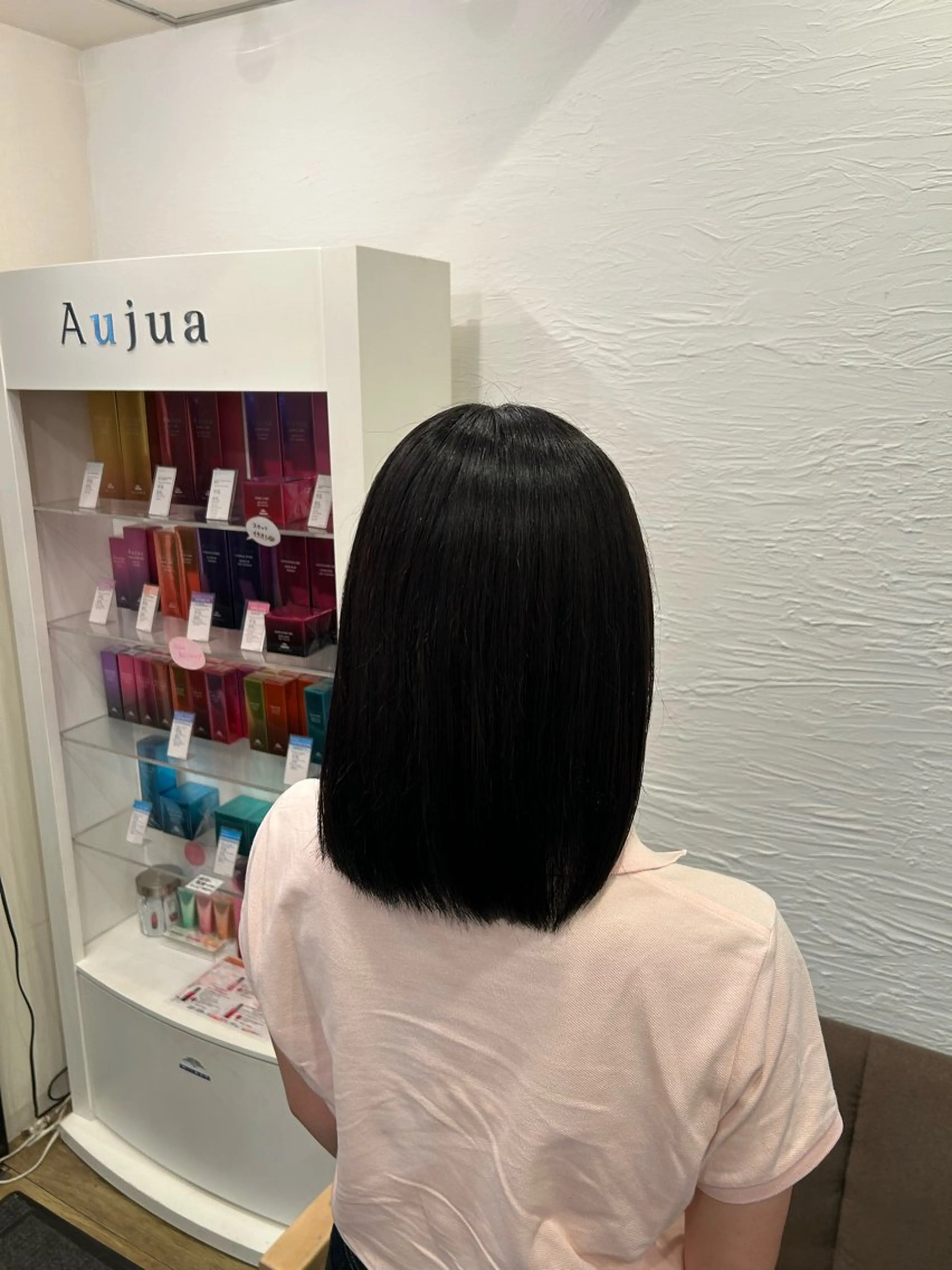 ミディアム カラー ꙳⸝⸝𐙚 すずき ゆな  𐙚⸝⸝꙳のヘアスタイル