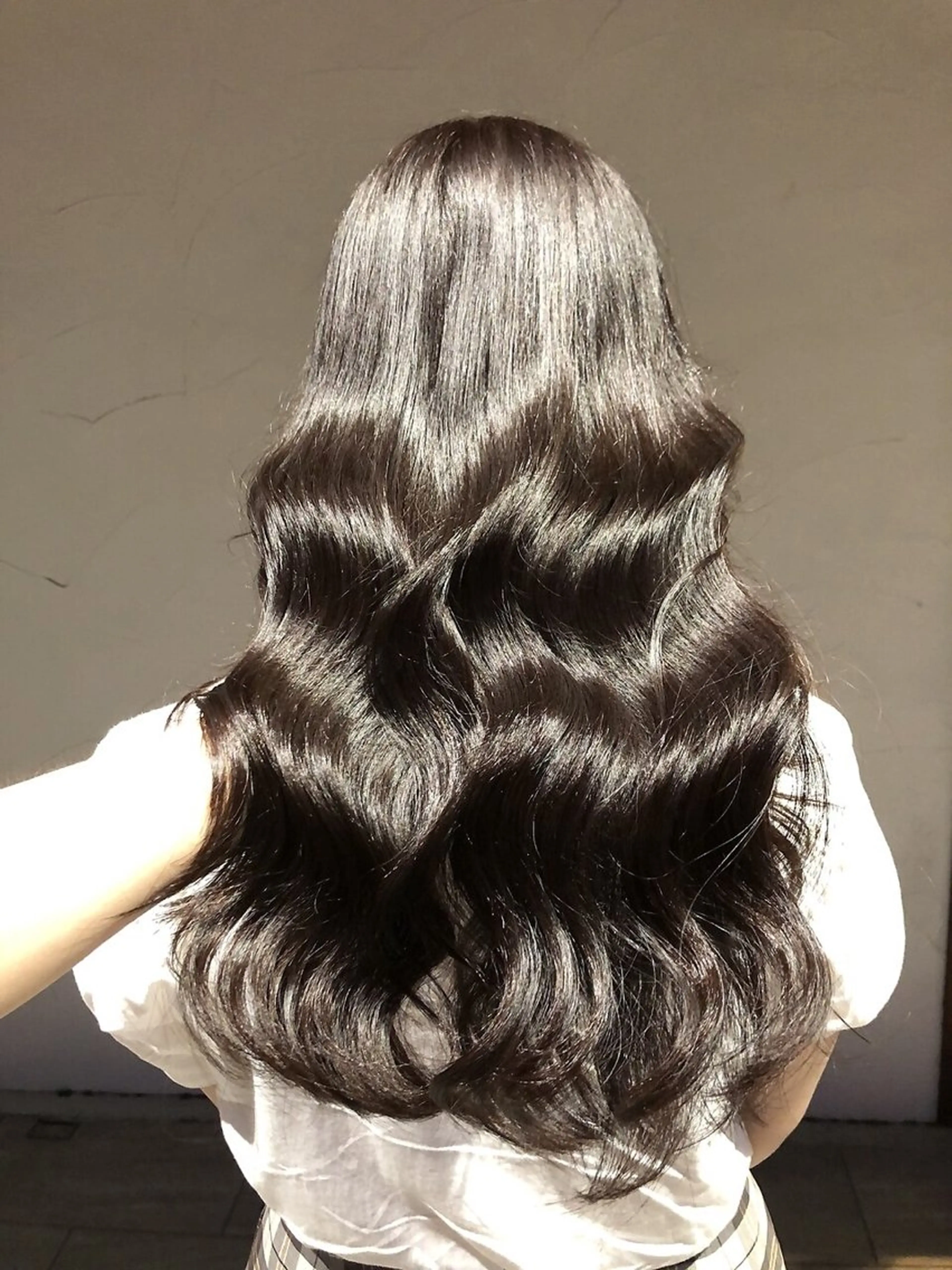 ロング パーマ a　Gland taupe所属・✨艶髪✨京町堀/ 荒木拓斗のヘアスタイル